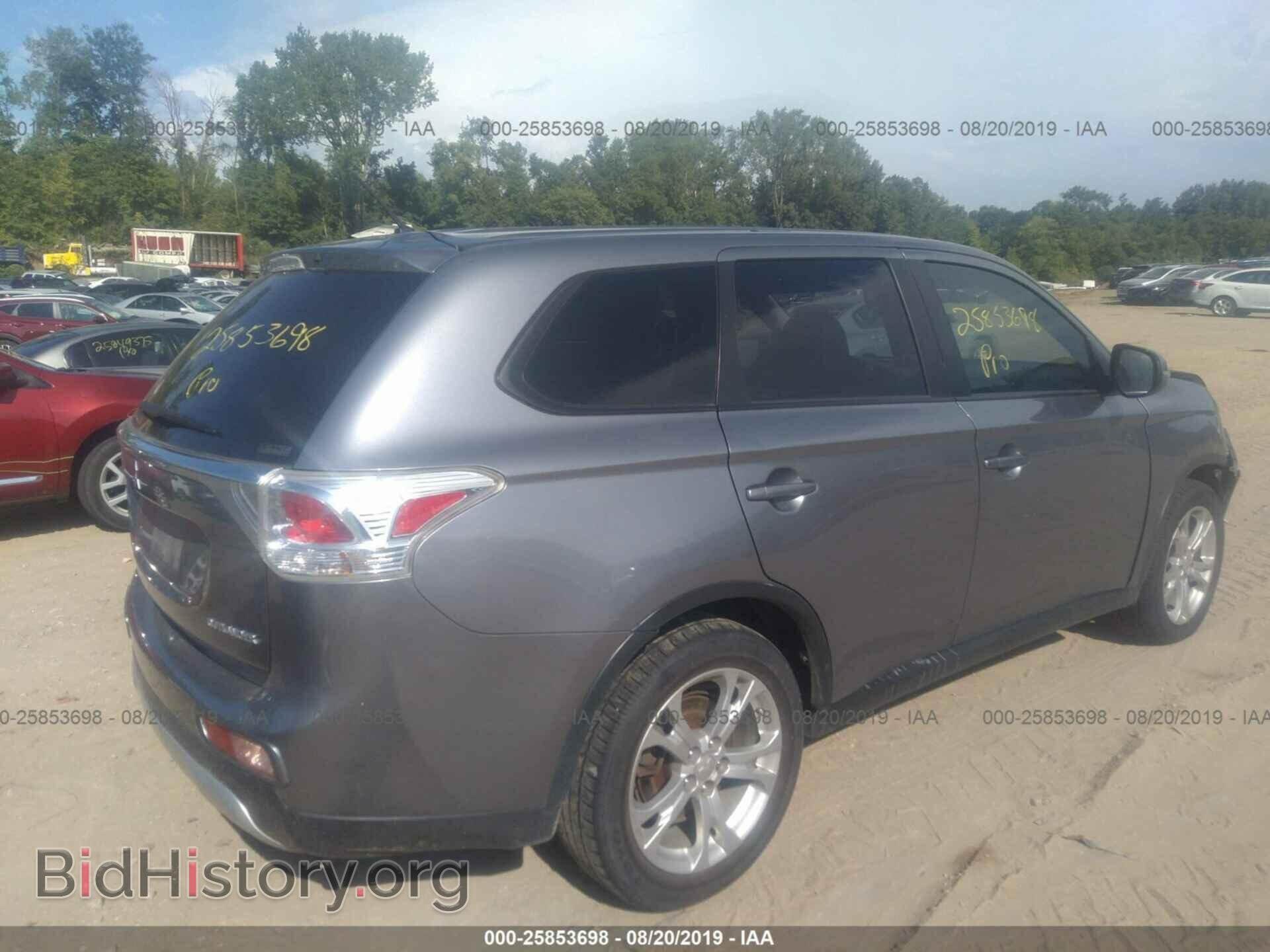 2015 MITSUBISHI OUTLANDER - VIN: JA4AZ3A35FZ013765 - Фото 4