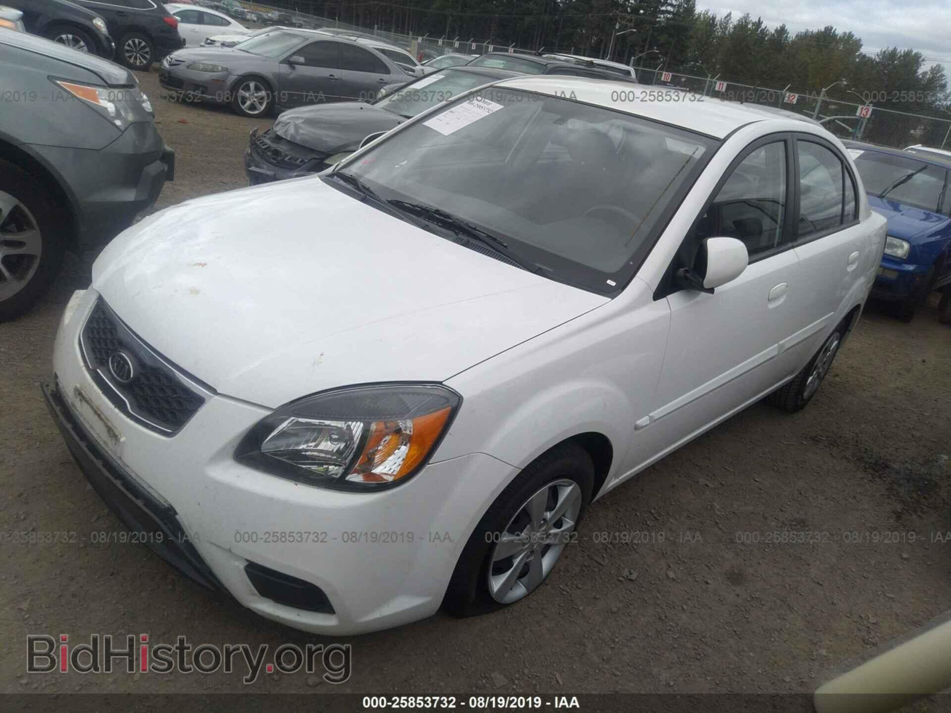 2011 KIA RIO - VIN: KNADH4A32B6730273 - Фото 2