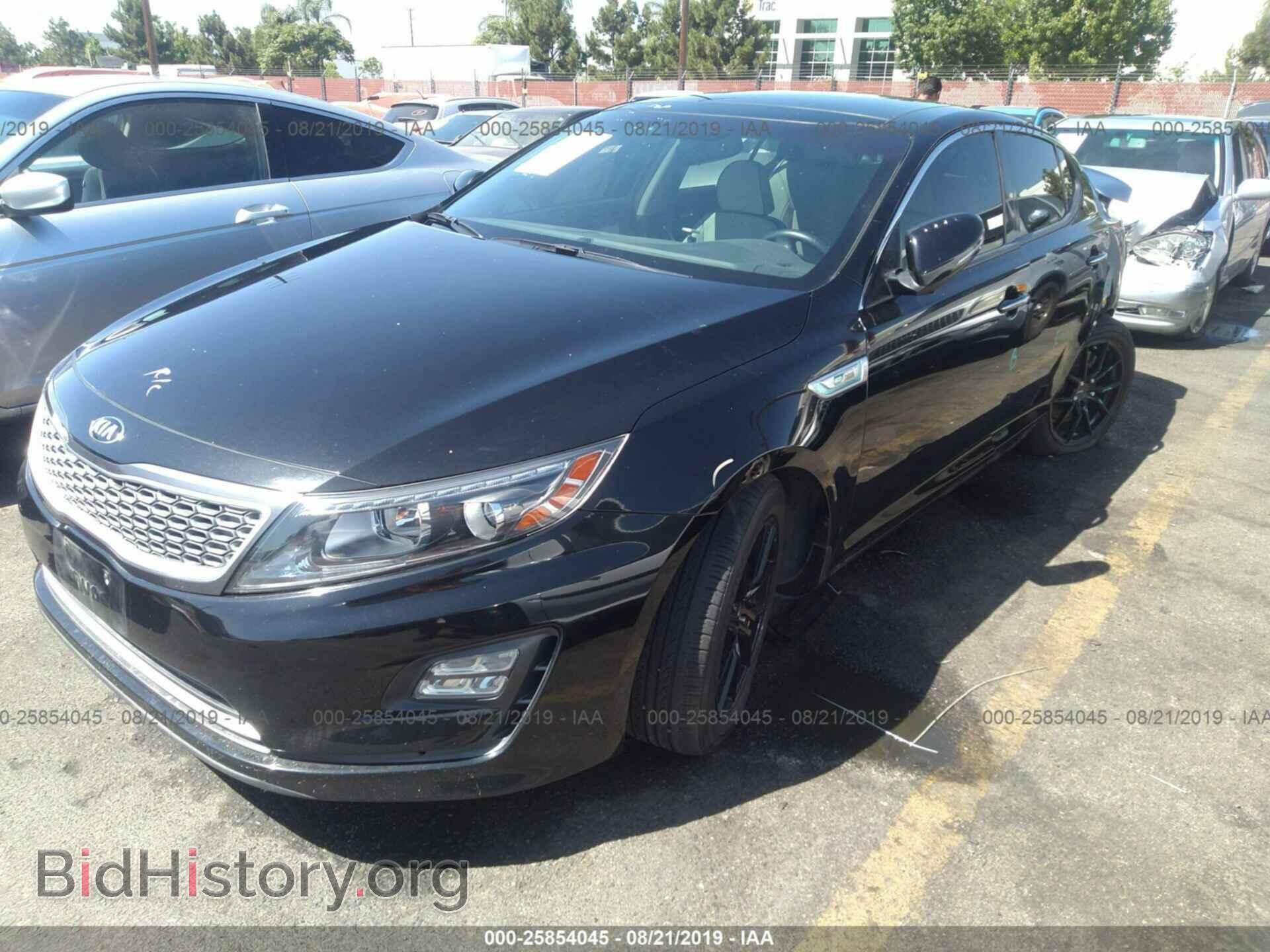 2014 KIA OPTIMA - VIN: KNAGN4AD4E5071296 - Фото 2
