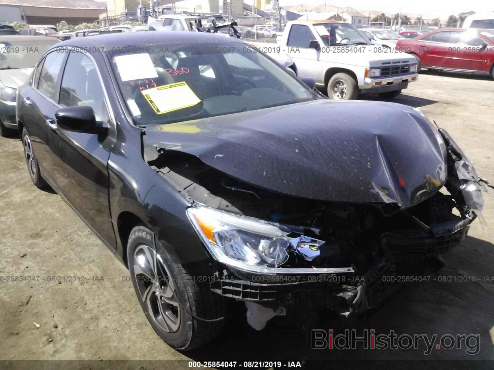 Photo 1HGCR2F35GA007922 - HONDA ACCORD 2016