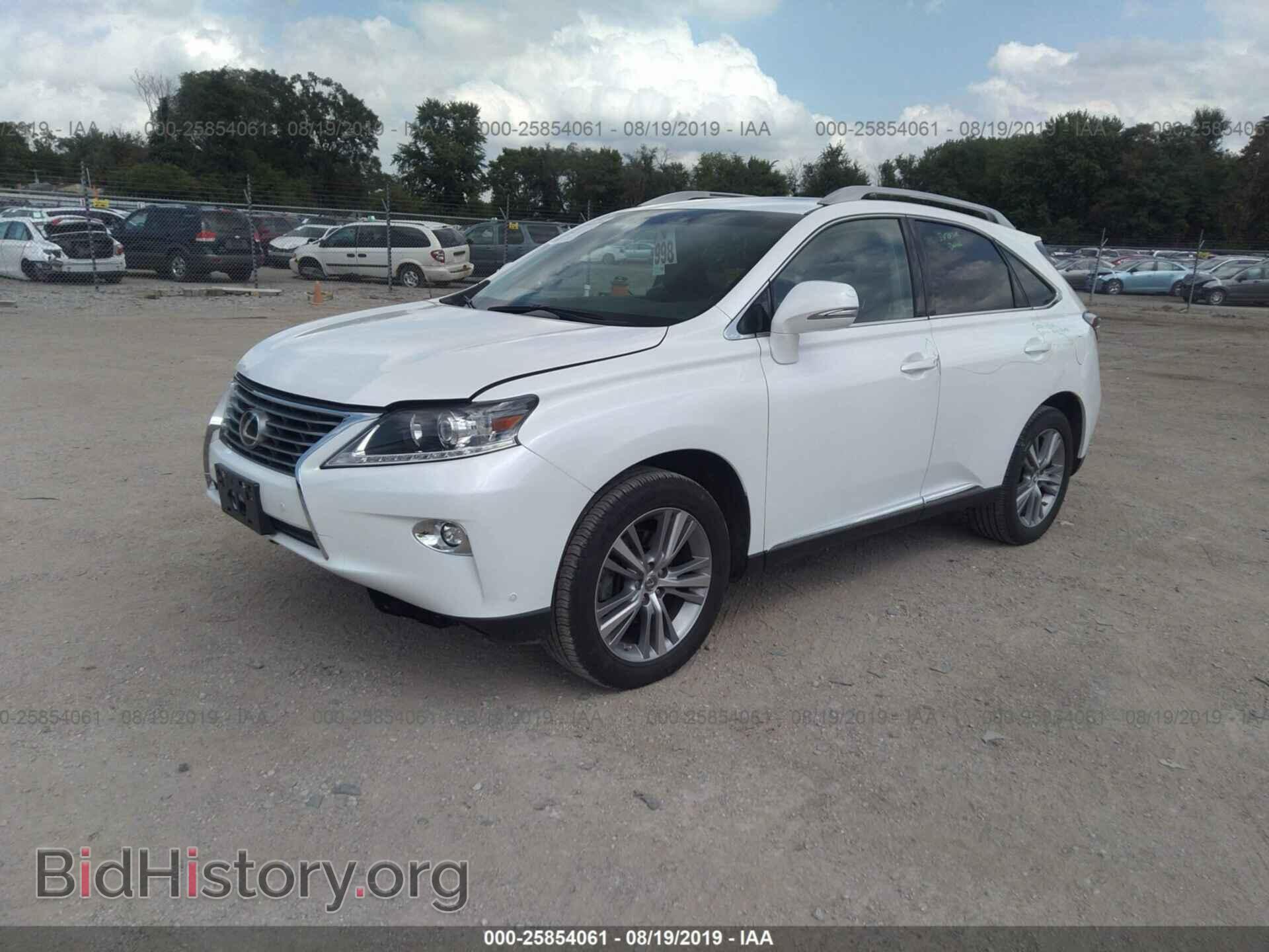 2015 LEXUS RX - VIN: 2T2ZK1BA9FC159235 - Фото 2