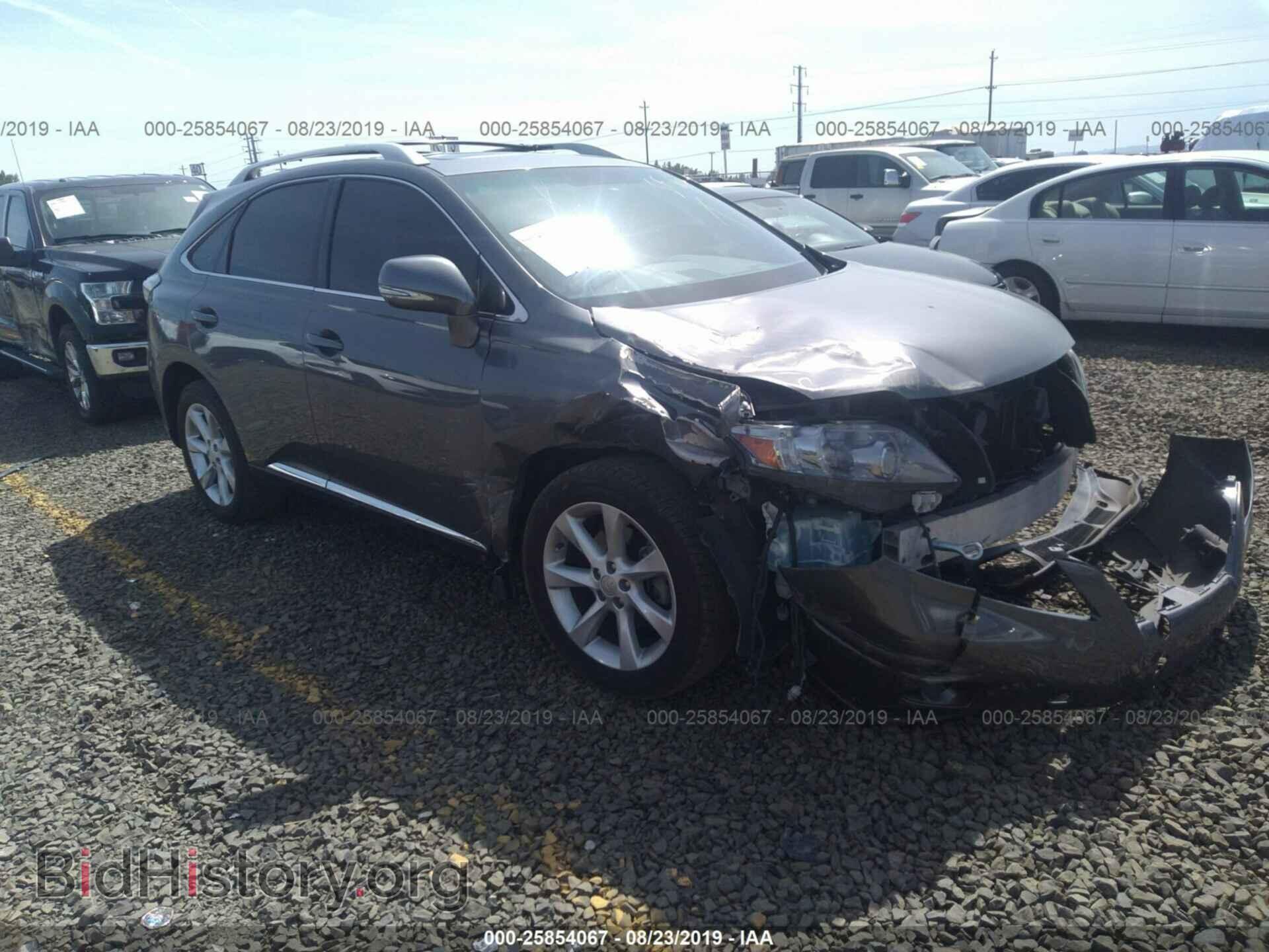 Photo 2T2BK1BA7CC129258 - LEXUS RX 2012