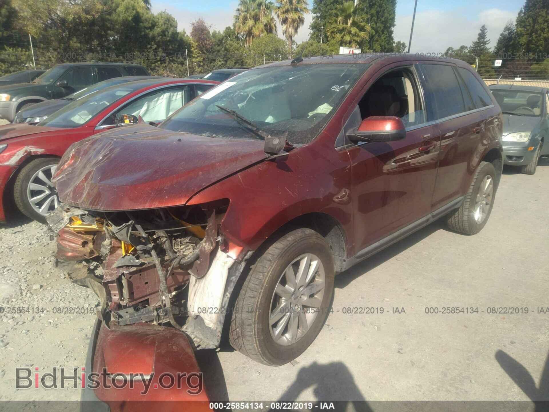 2014 FORD EDGE - VIN: 2FMDK4KC5EBA38609 - Фото 2