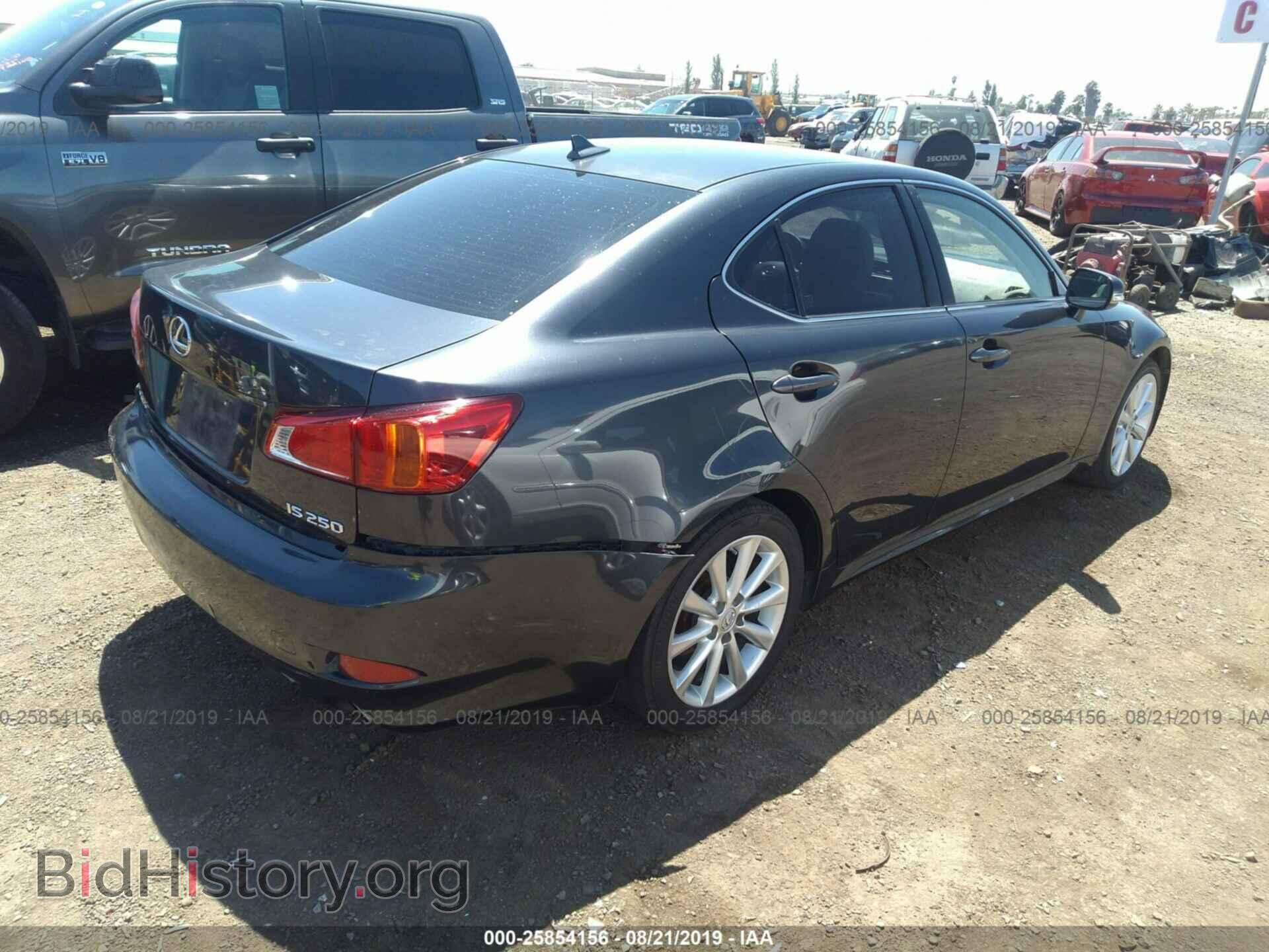 2009 LEXUS IS - VIN: JTHBK262395101197 - Фото 4