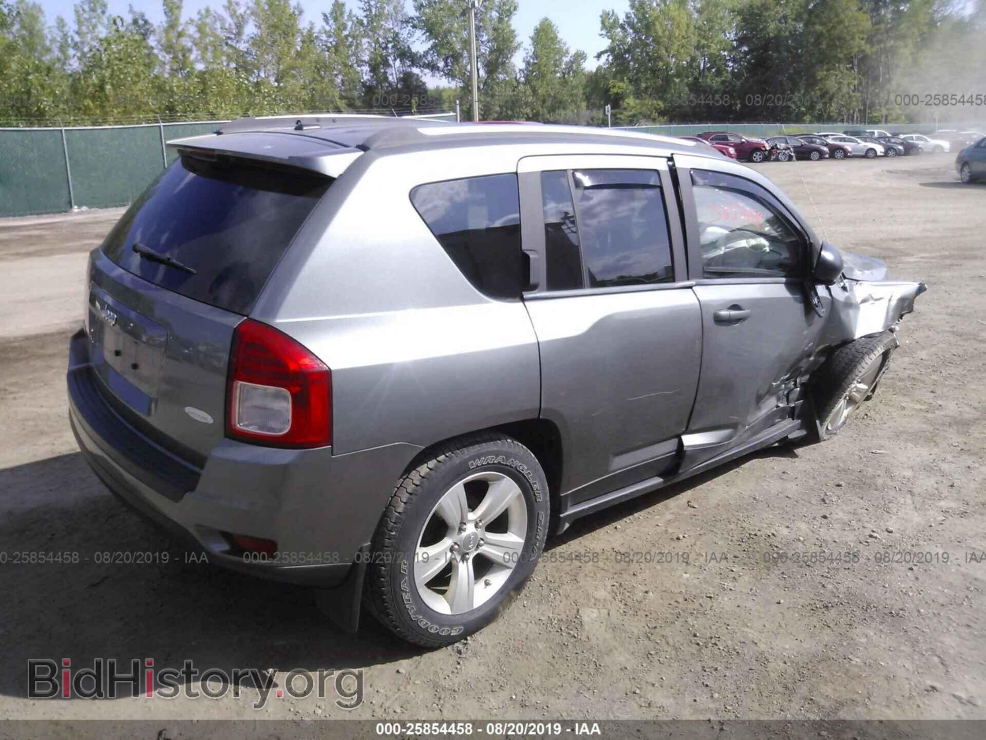 2012 JEEP COMPASS - VIN: 1C4NJDEB7CD645391 - Фото 4