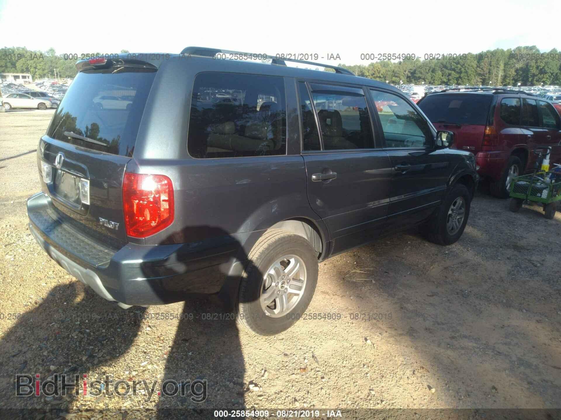 2005 HONDA PILOT - VIN: 5FNYF18575B016504 - Фото 4
