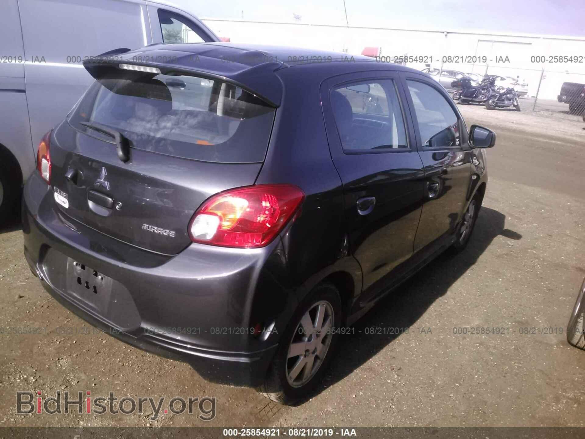 2014 MITSUBISHI MIRAGE - VIN: ML32A4HJ9EH013898 - Фото 4