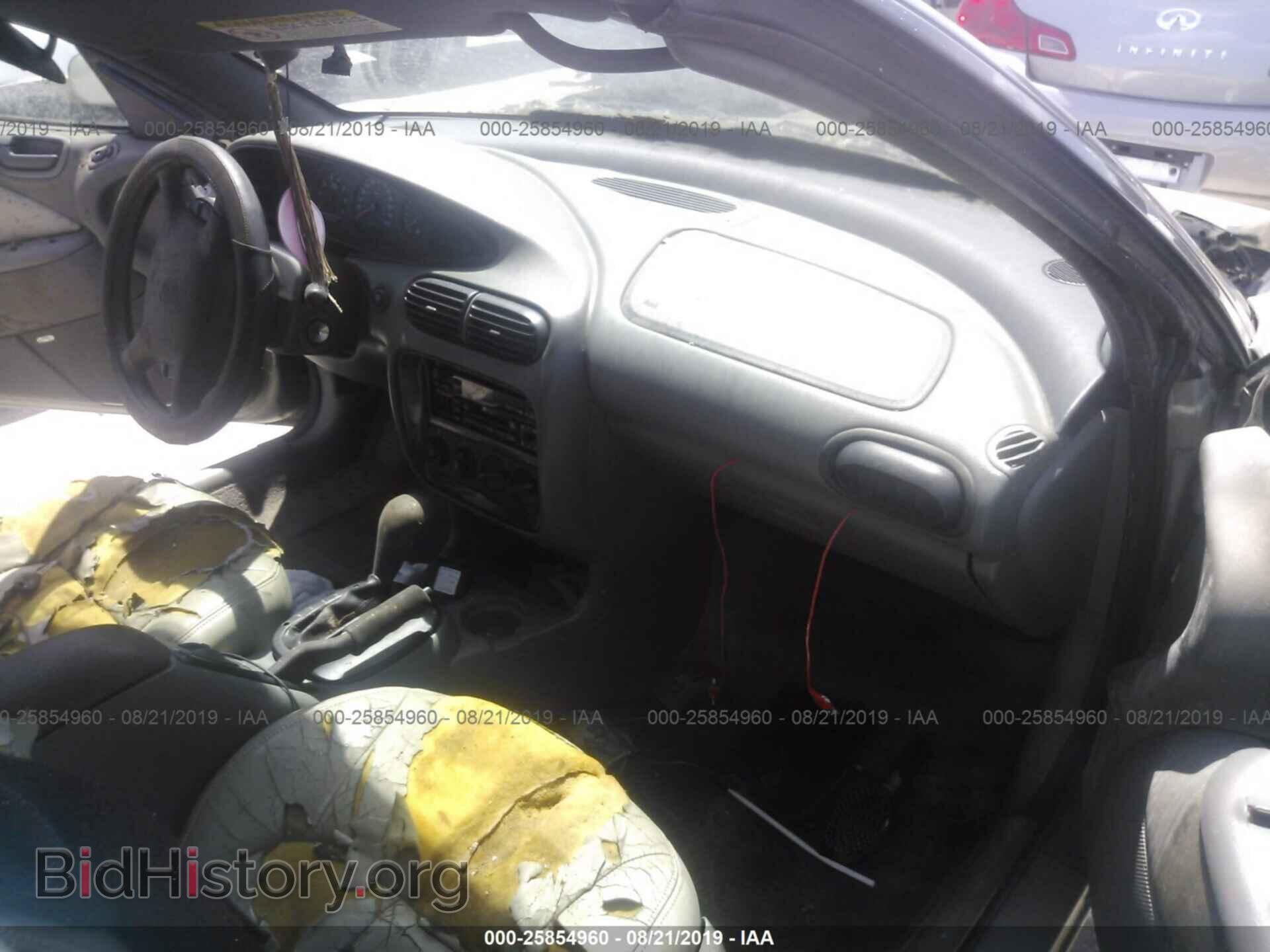 1999 CHRYSLER SEBRING - VIN: 3C3EL55H1XT578568 - Фото 5