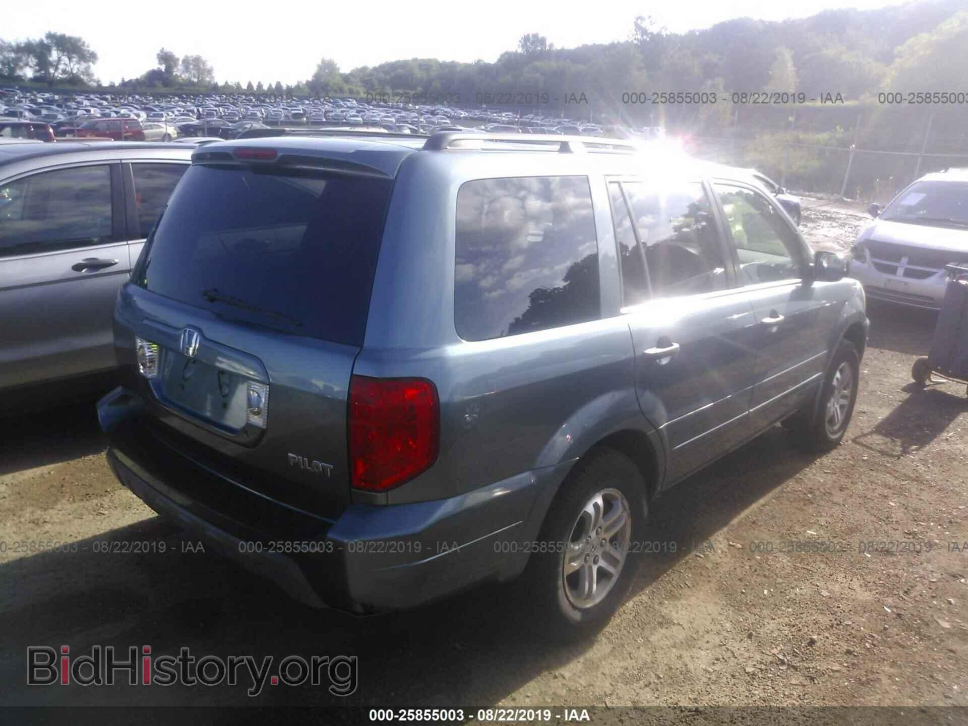 2005 HONDA PILOT - VIN: 5FNYF18425B055914 - Фото 4