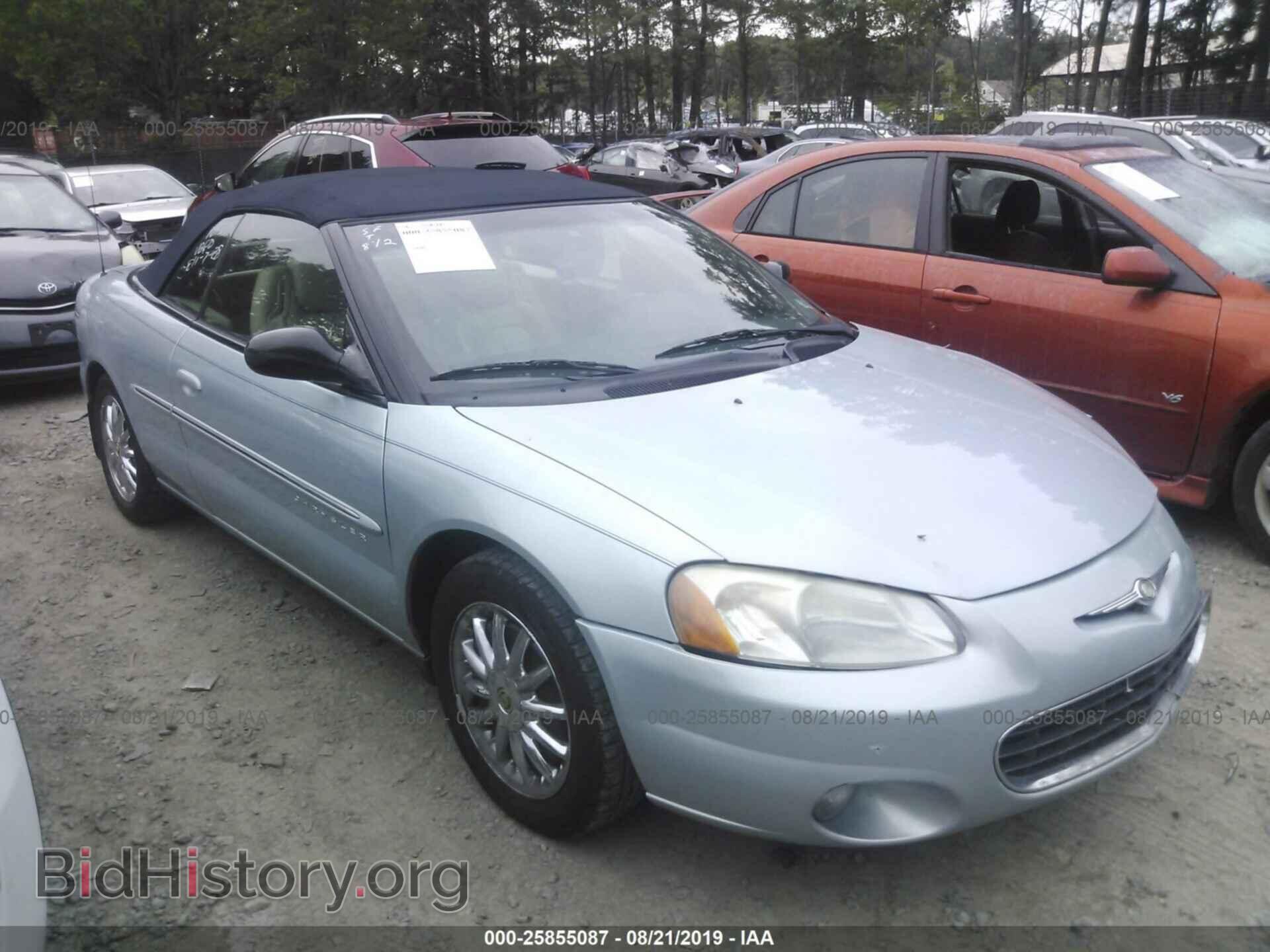 Photo 1C3EL65U01N588289 - CHRYSLER SEBRING 2001