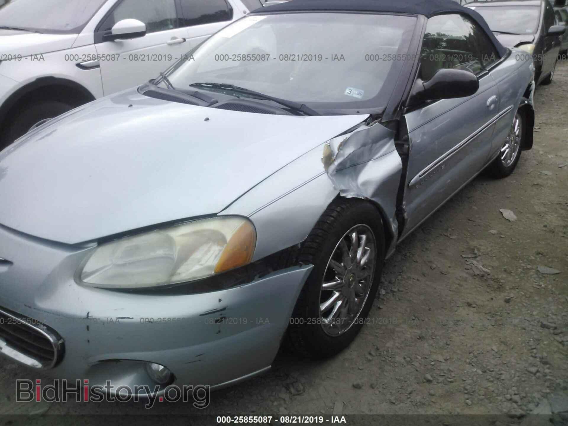 2001 CHRYSLER SEBRING - VIN: 1C3EL65U01N588289 - Фото 6