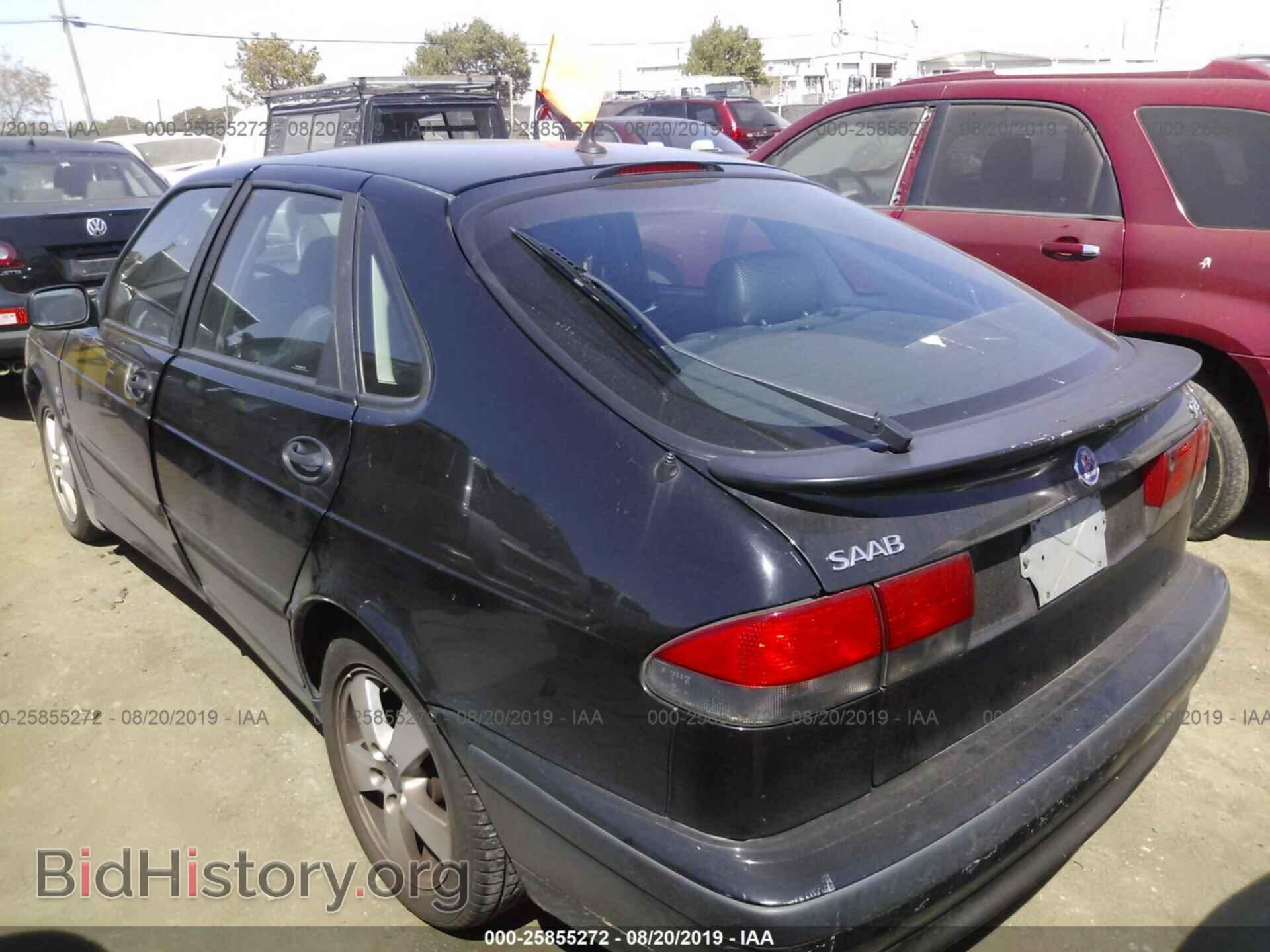 2002 SAAB 9-3 - VIN: YS3DF58KX22017858 - Фото 3