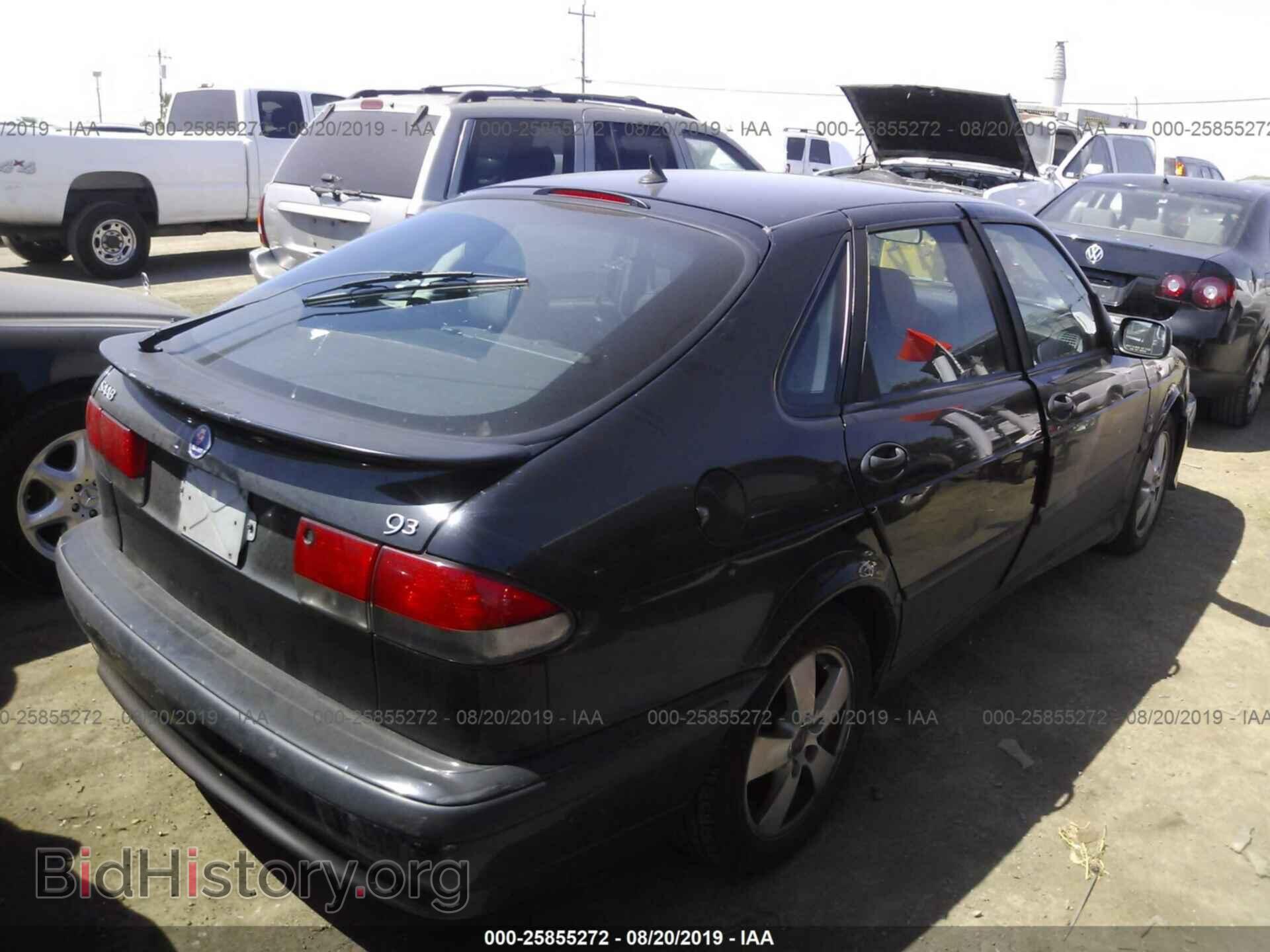 2002 SAAB 9-3 - VIN: YS3DF58KX22017858 - Фото 4