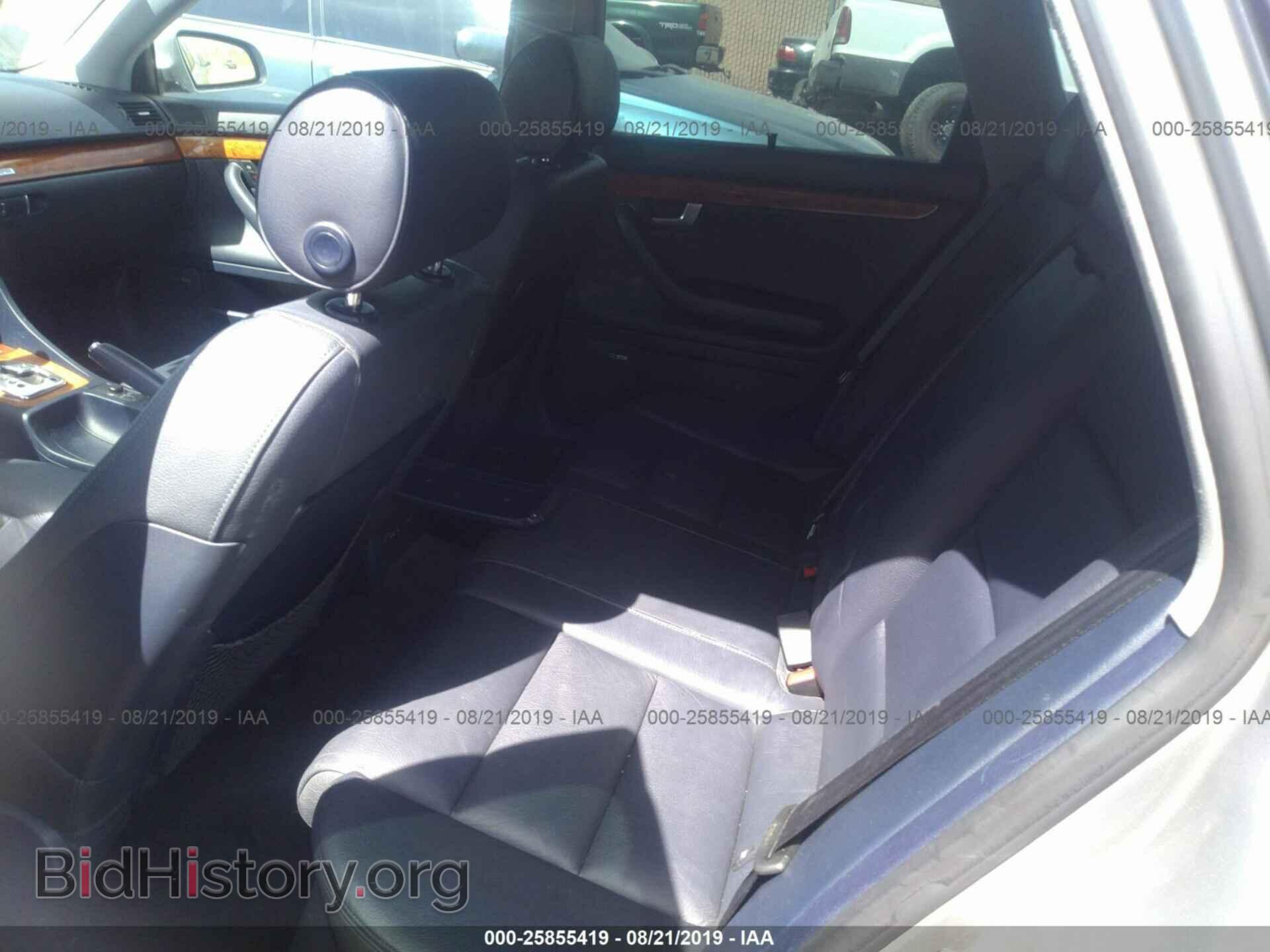 2002 AUDI A4 - VIN: WAUVT68E42A306841 - Фото 8
