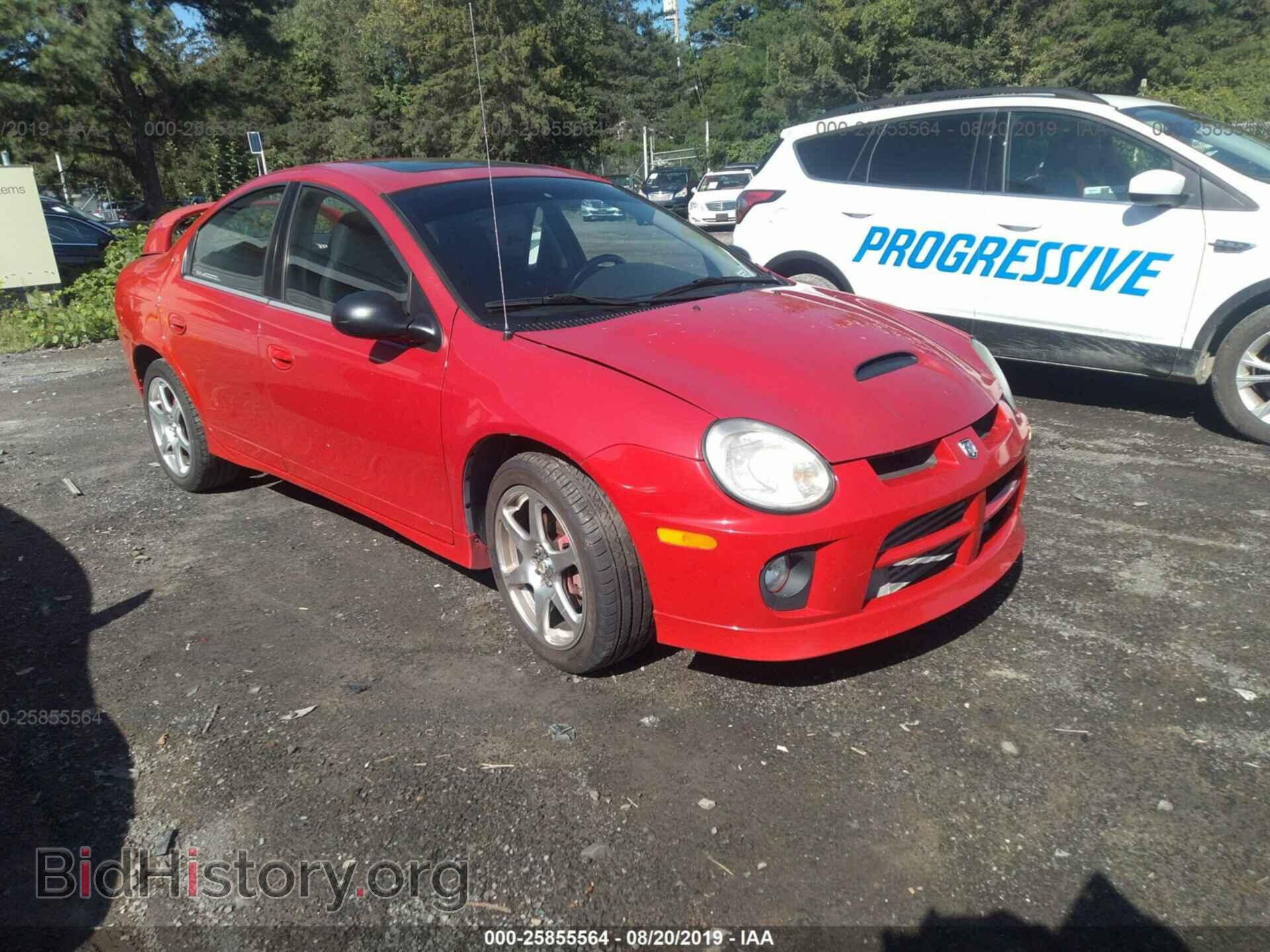 Photo 1B3ES66S85D260532 - DODGE NEON 2005