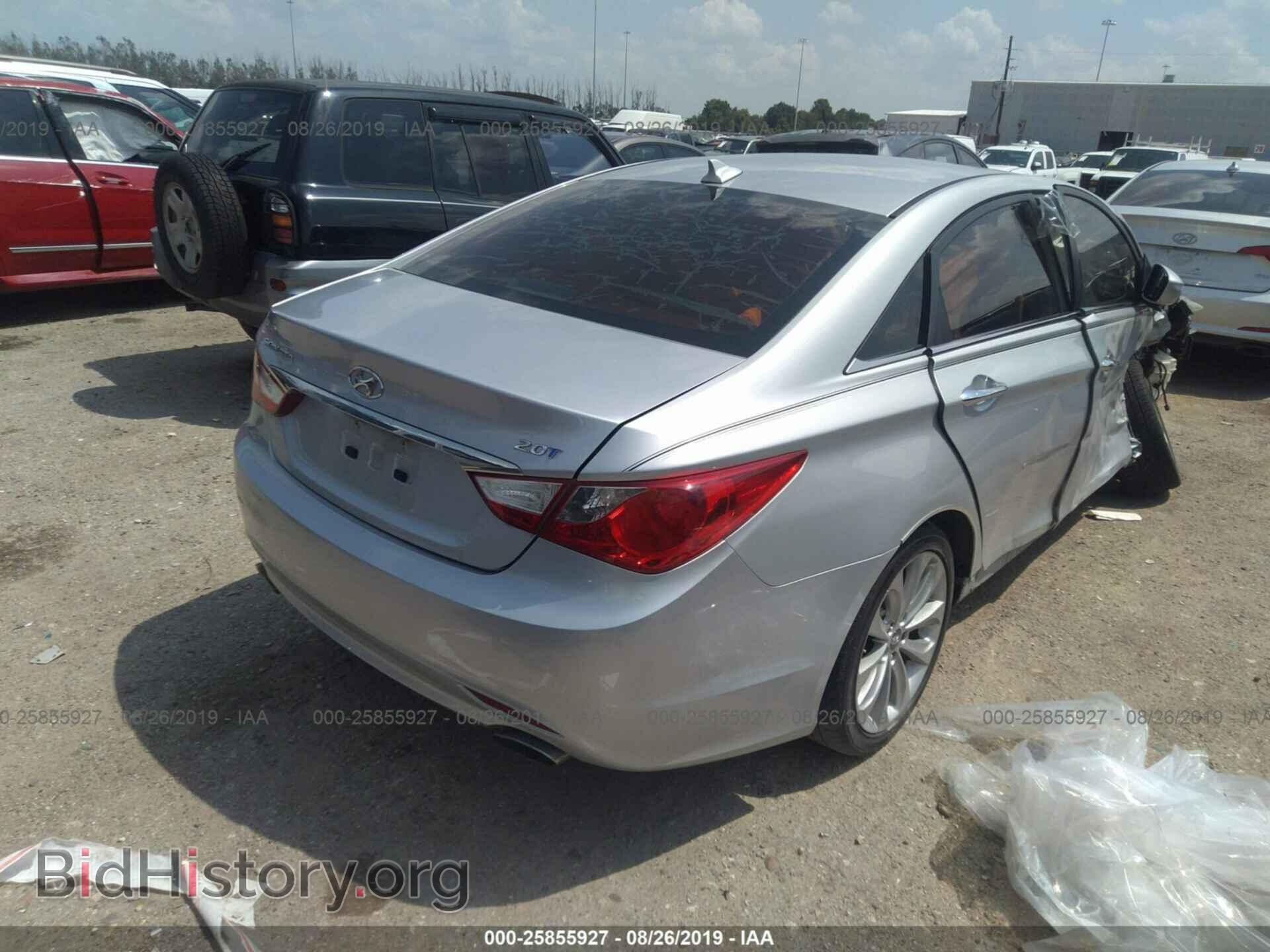 2012 HYUNDAI SONATA - VIN: 5NPEC4AB8CH366378 - Photo 4