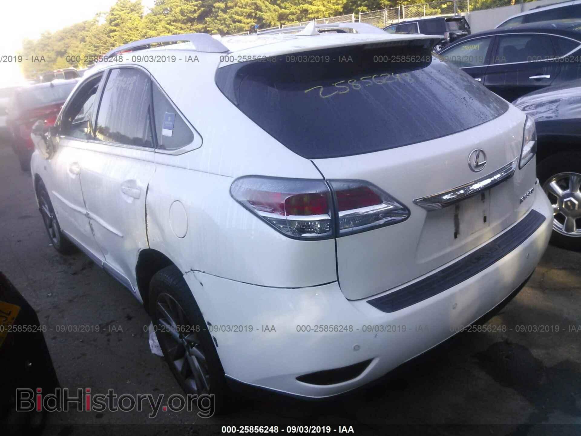 2013 LEXUS RX - VIN: 2T2BK1BAXDC224012 - Photo 3