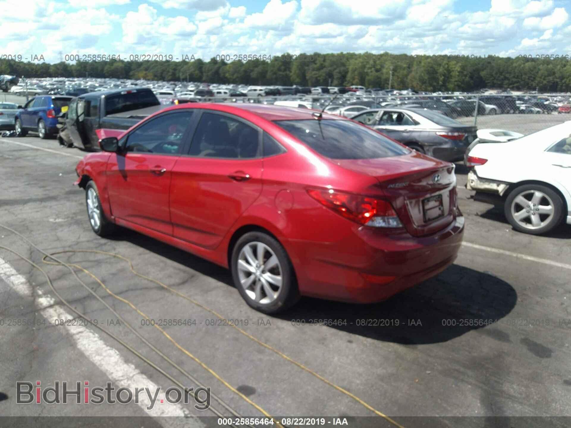 2014 HYUNDAI ACCENT - VIN: KMHCU4AE2EU770084 - Фото 3