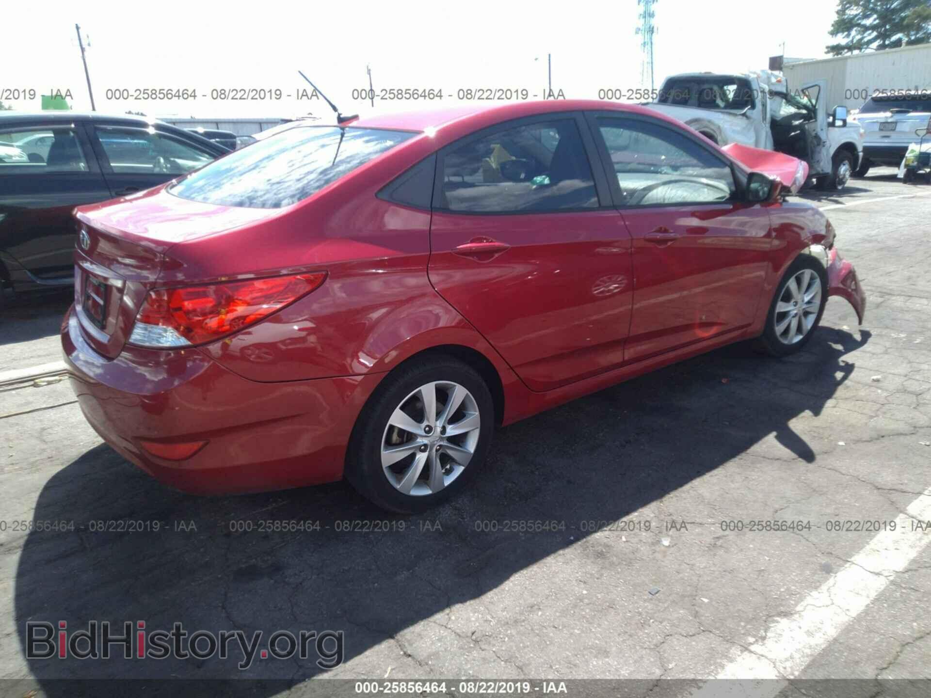 2014 HYUNDAI ACCENT - VIN: KMHCU4AE2EU770084 - Фото 4