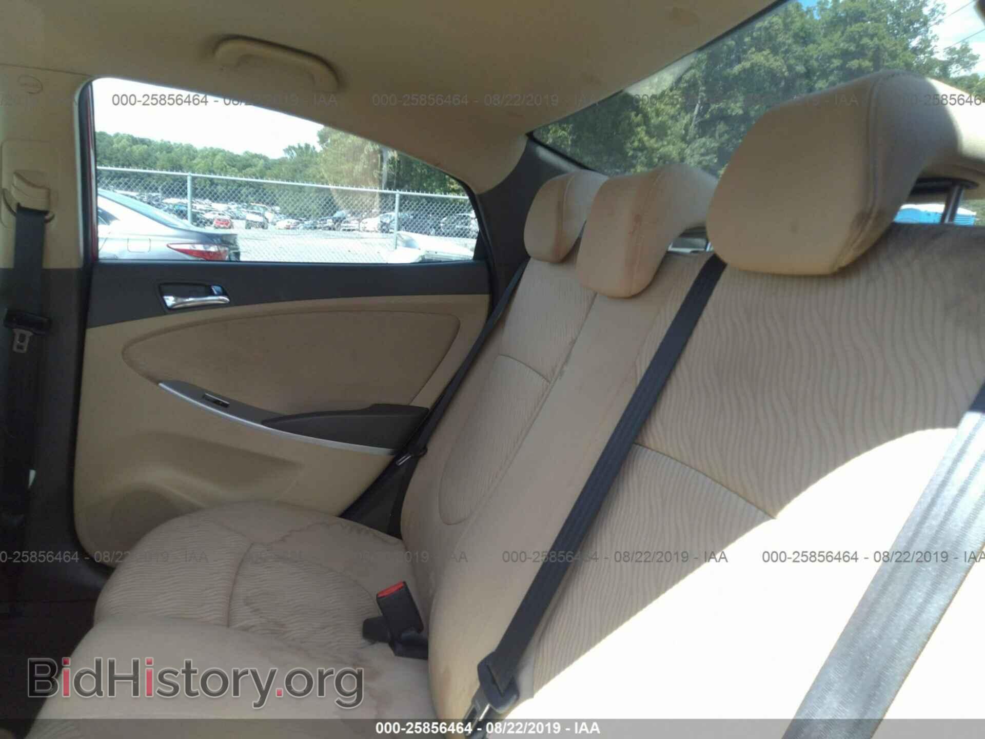 2014 HYUNDAI ACCENT - VIN: KMHCU4AE2EU770084 - Фото 8