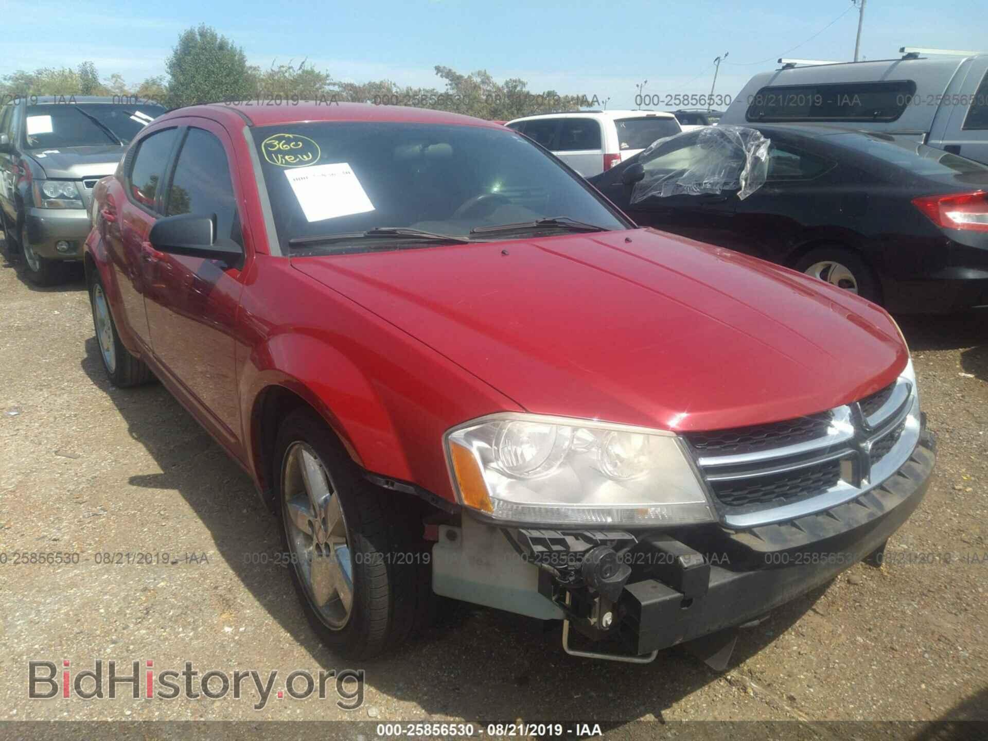 Фотография 1C3CDZAB8CN185349 - DODGE AVENGER 2012