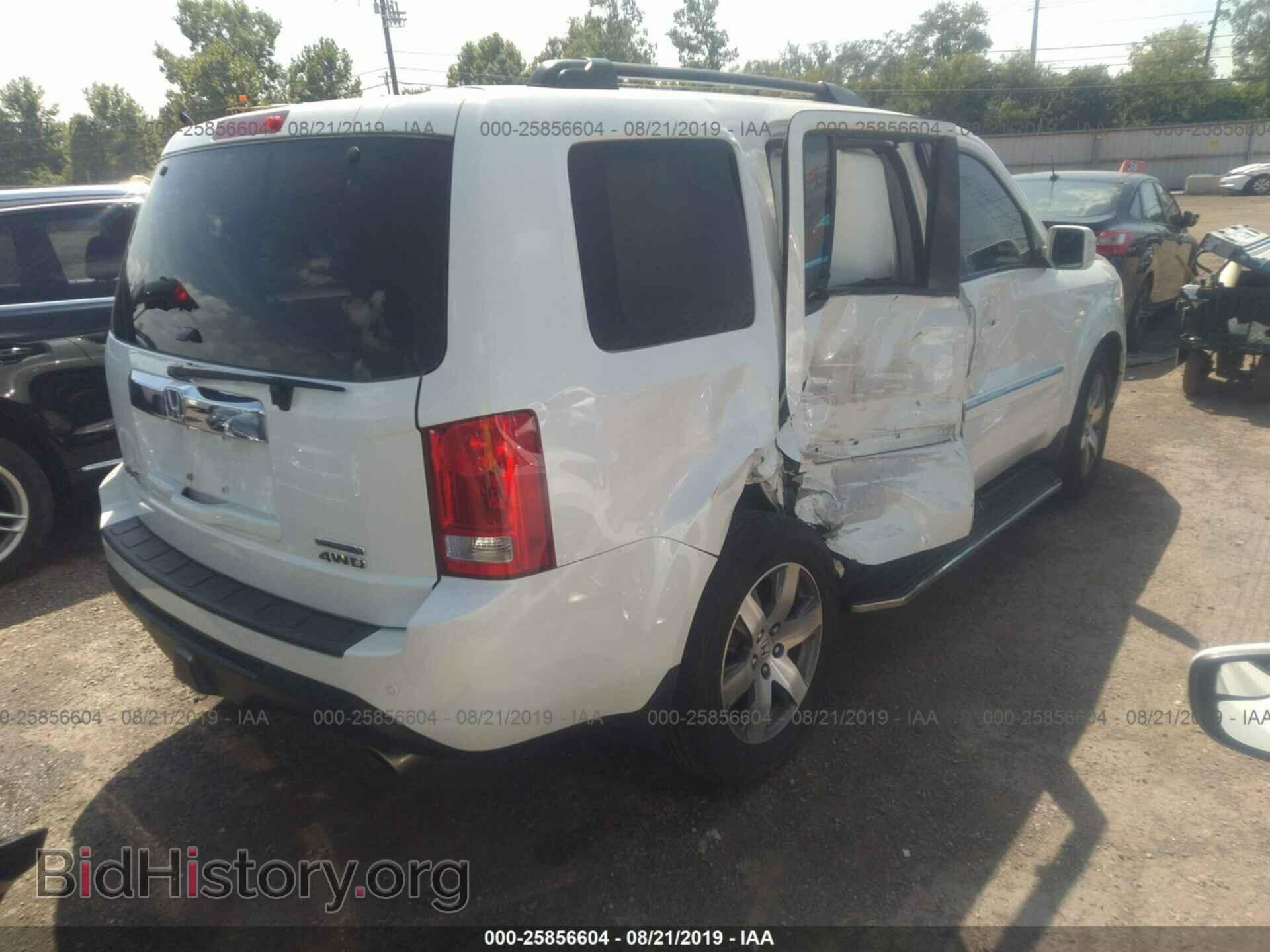 2014 HONDA PILOT - VIN: 5FNYF4H93EB015127 - Фото 4