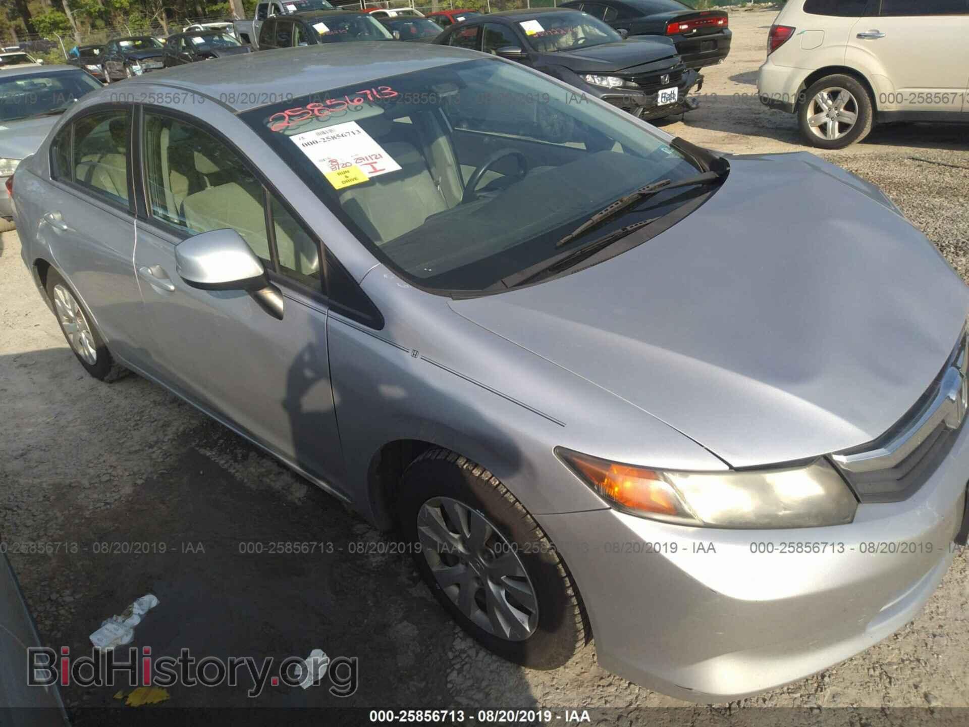 Фотография 19XFB2F59CE026448 - HONDA CIVIC 2012