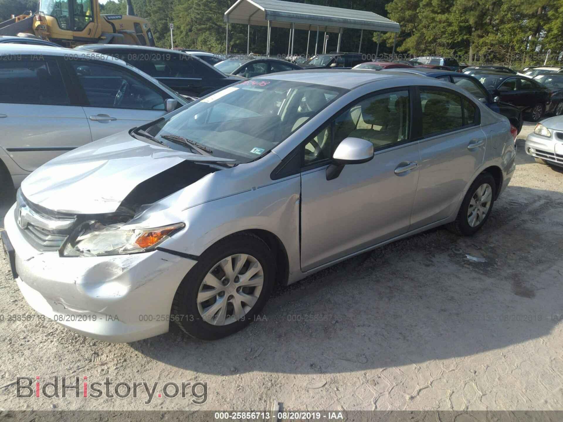 2012 HONDA CIVIC - VIN: 19XFB2F59CE026448 - Фото 2
