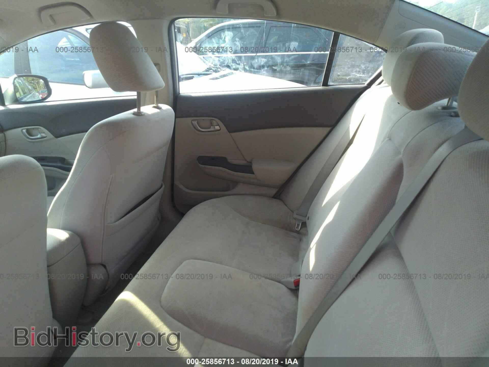 2012 HONDA CIVIC - VIN: 19XFB2F59CE026448 - Фото 8