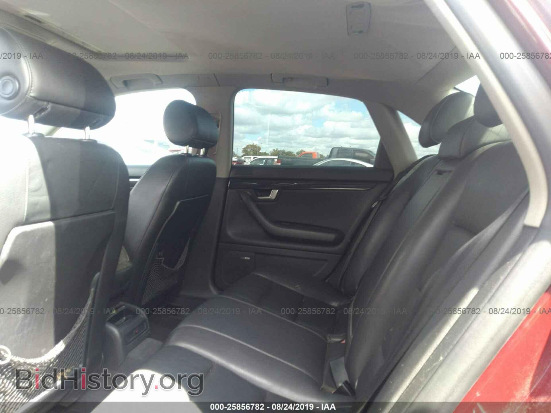 2005 AUDI A4 - VIN: WAULC68E65A048267 - Фото 8