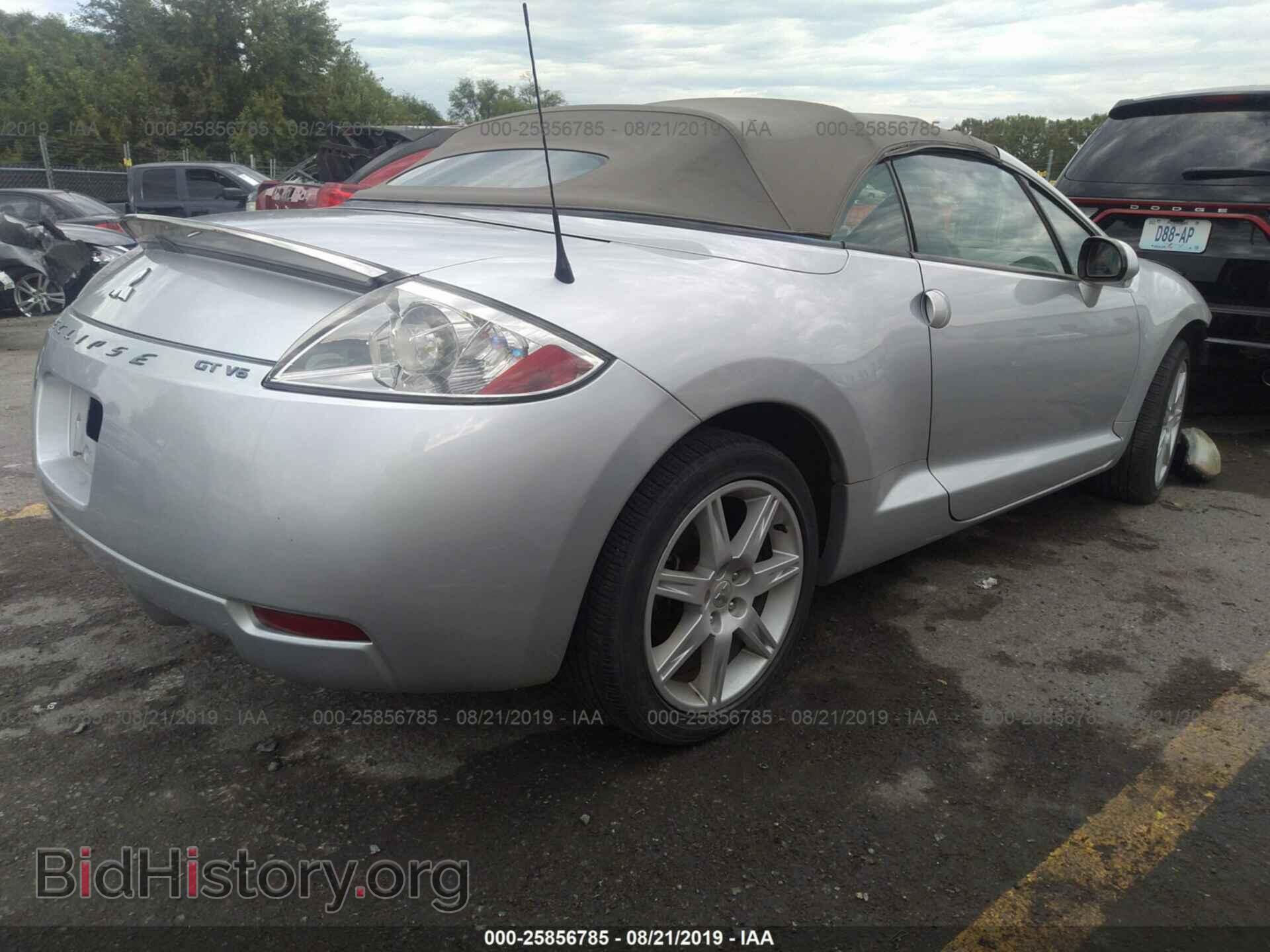 2007 MITSUBISHI ECLIPSE - VIN: 4A3AL35T27E025010 - Фото 4
