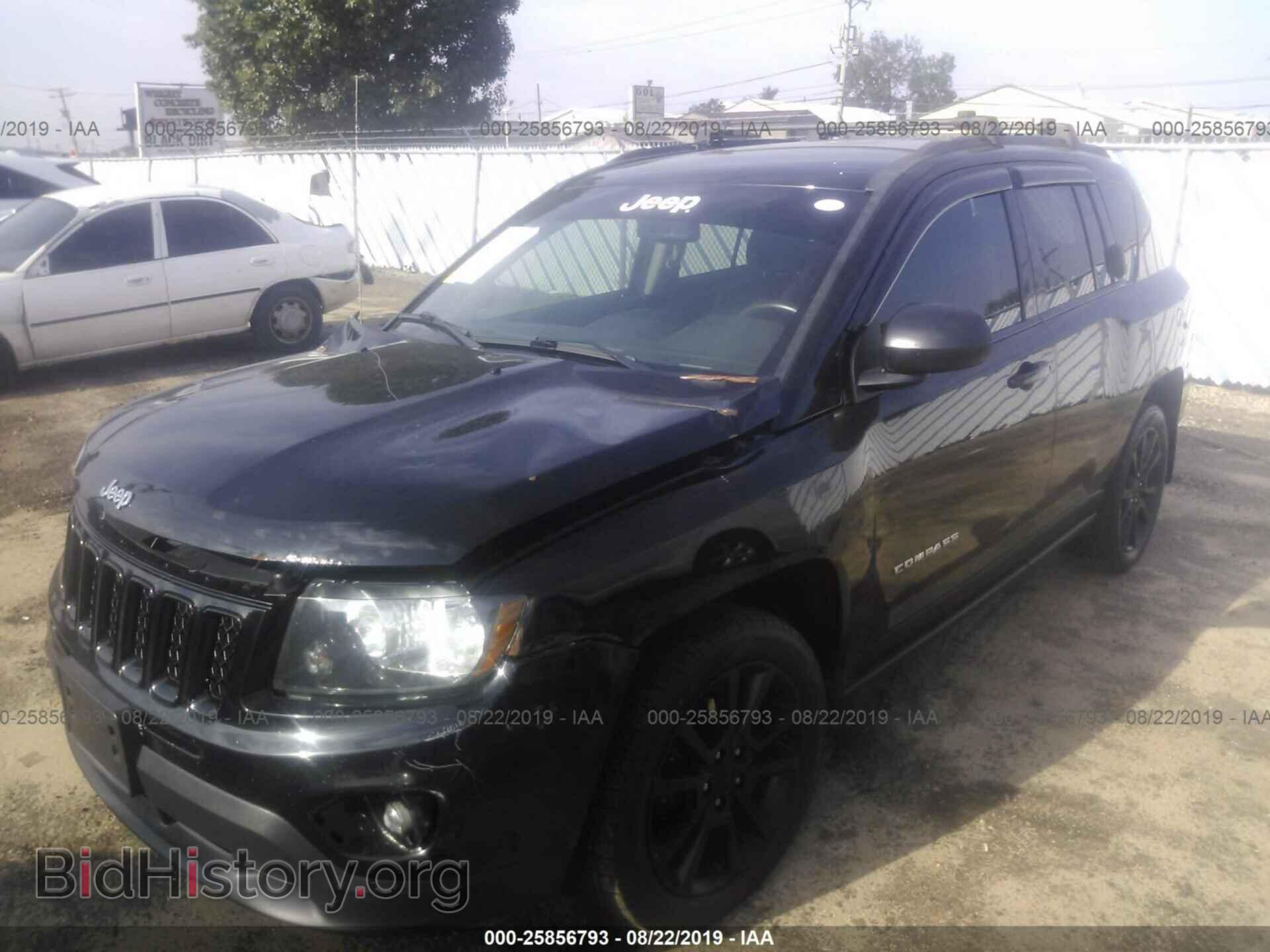 2012 JEEP COMPASS - VIN: 1C4NJDEBXCD694178 - Фото 2