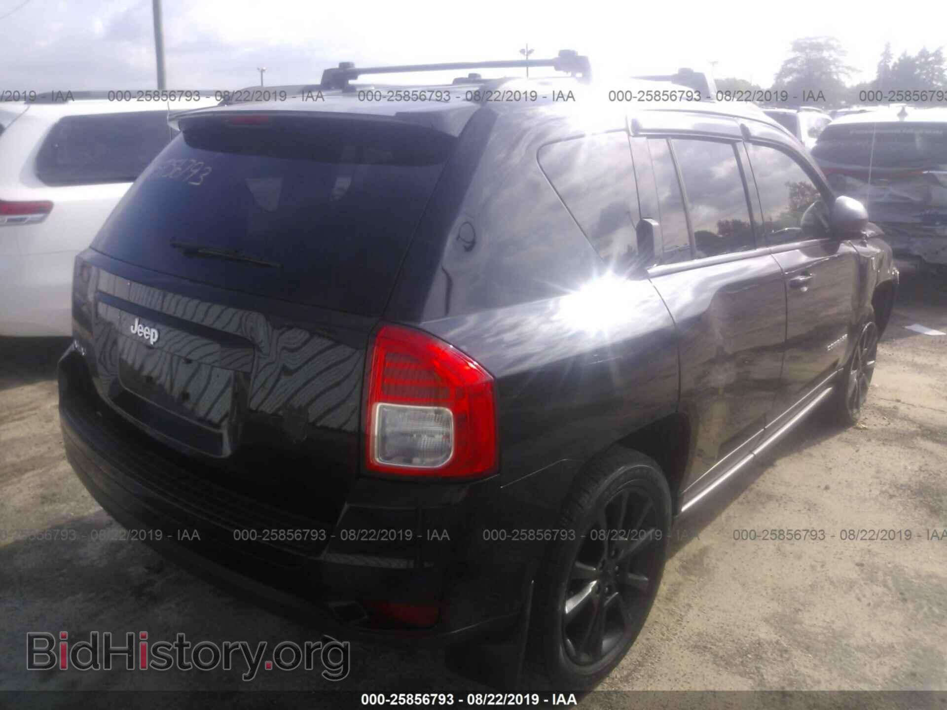2012 JEEP COMPASS - VIN: 1C4NJDEBXCD694178 - Фото 4