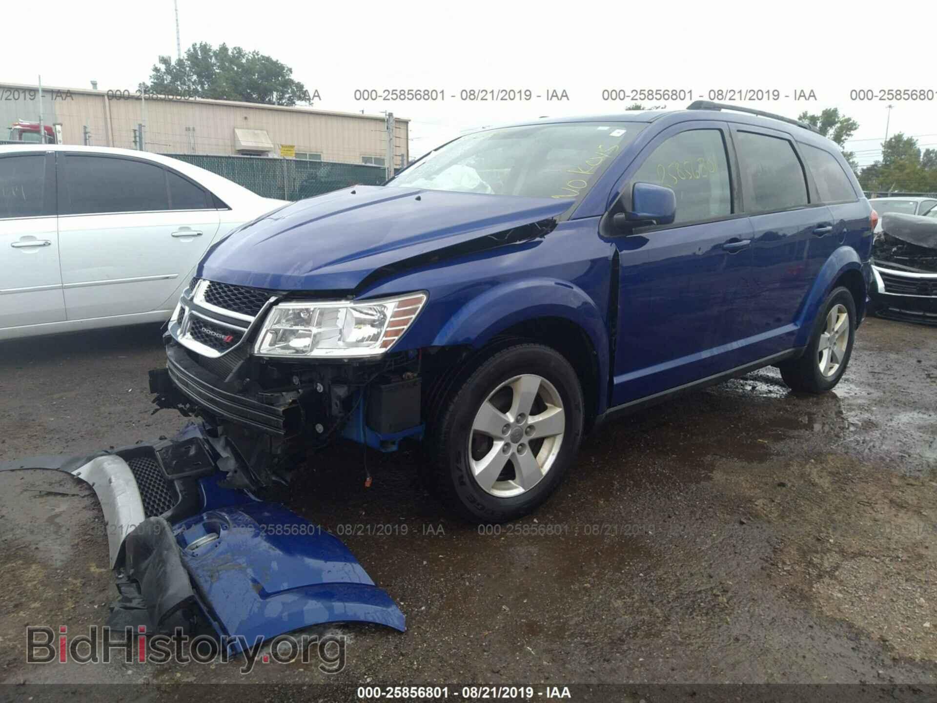 2012 DODGE JOURNEY - VIN: 3C4PDCBG8CT396085 - Фото 2