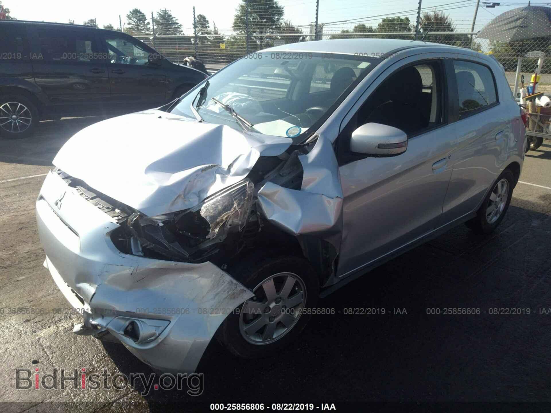 2015 MITSUBISHI MIRAGE - VIN: ML32A4HJ3FH049152 - Фото 2