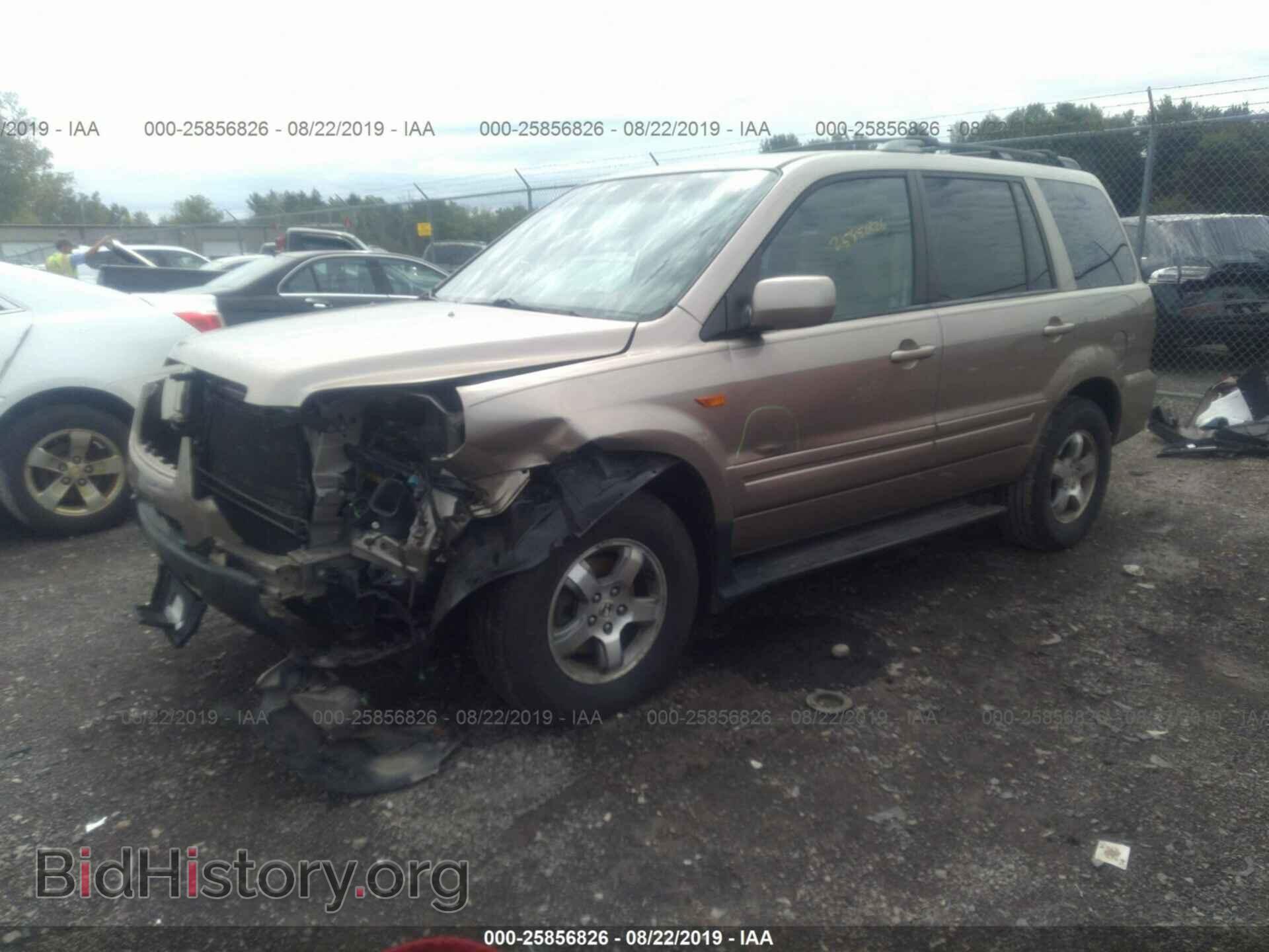 2006 HONDA PILOT - VIN: 2HKYF184X6H546654 - Фото 2