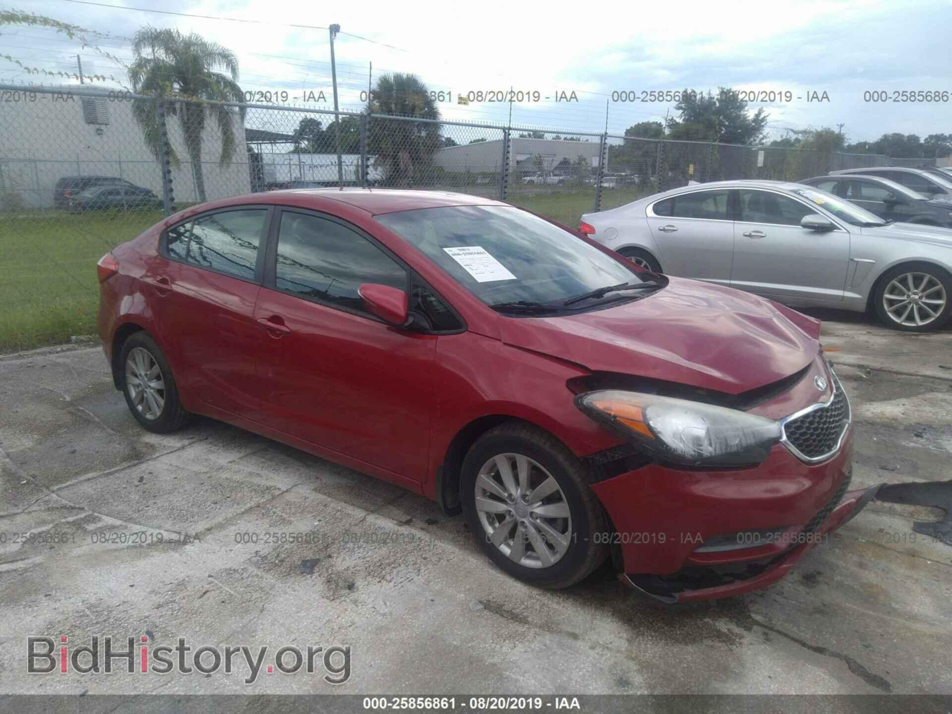 Photo KNAFX4A69E5200074 - KIA FORTE 2014