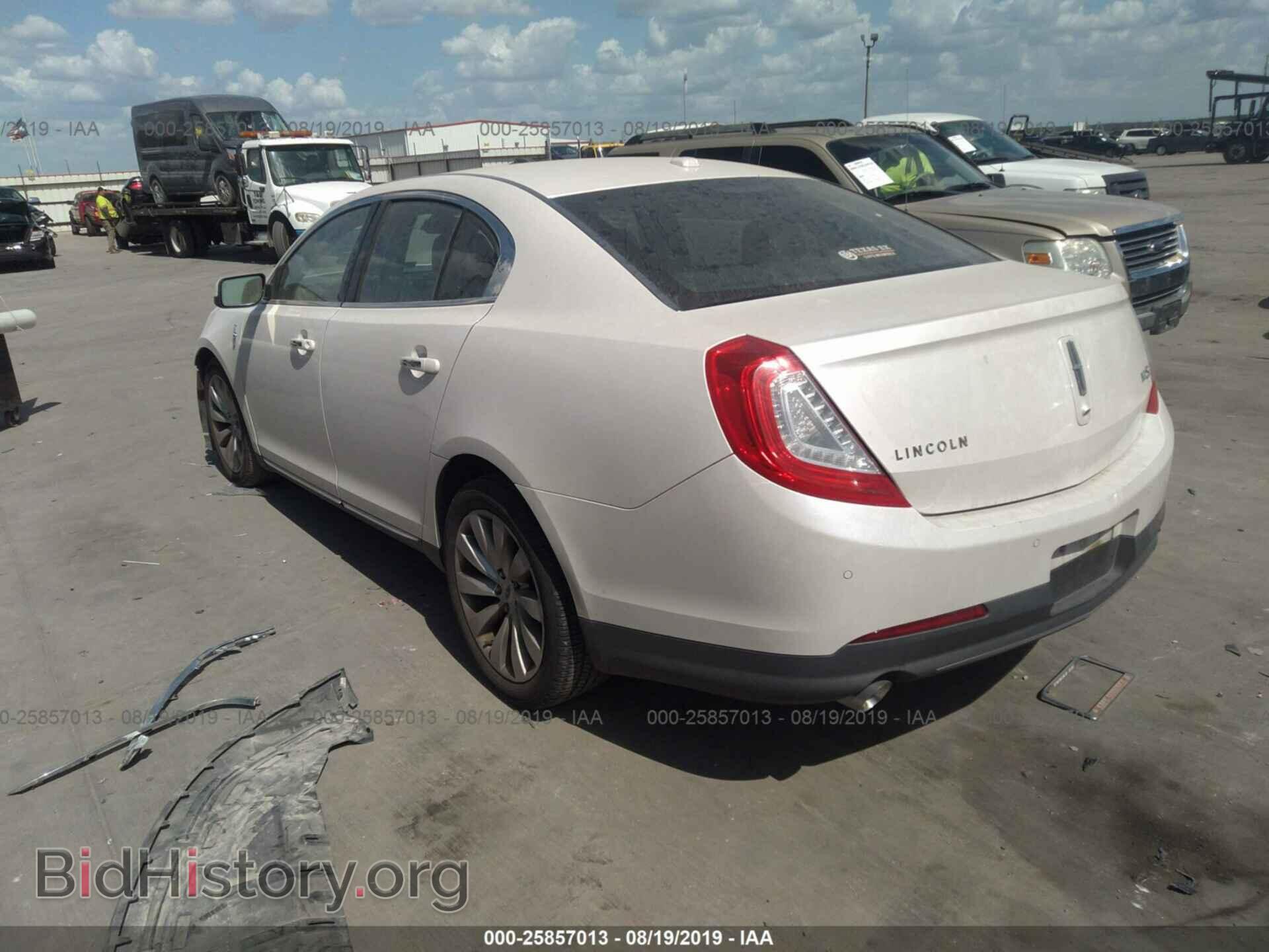 2013 LINCOLN MKS - VIN: 1LNHL9DK5DG600466 - Photo 3