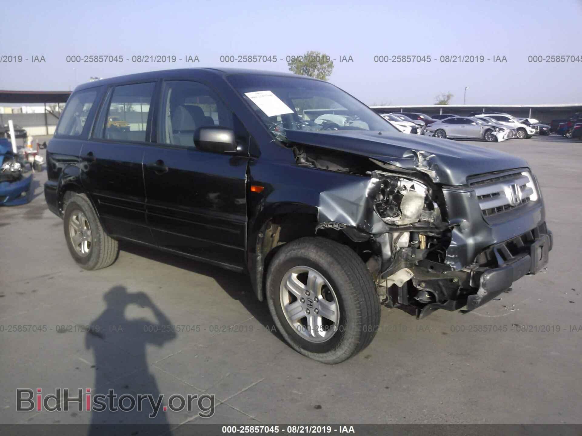 Фотография 5FNYF28156B014531 - HONDA PILOT 2006