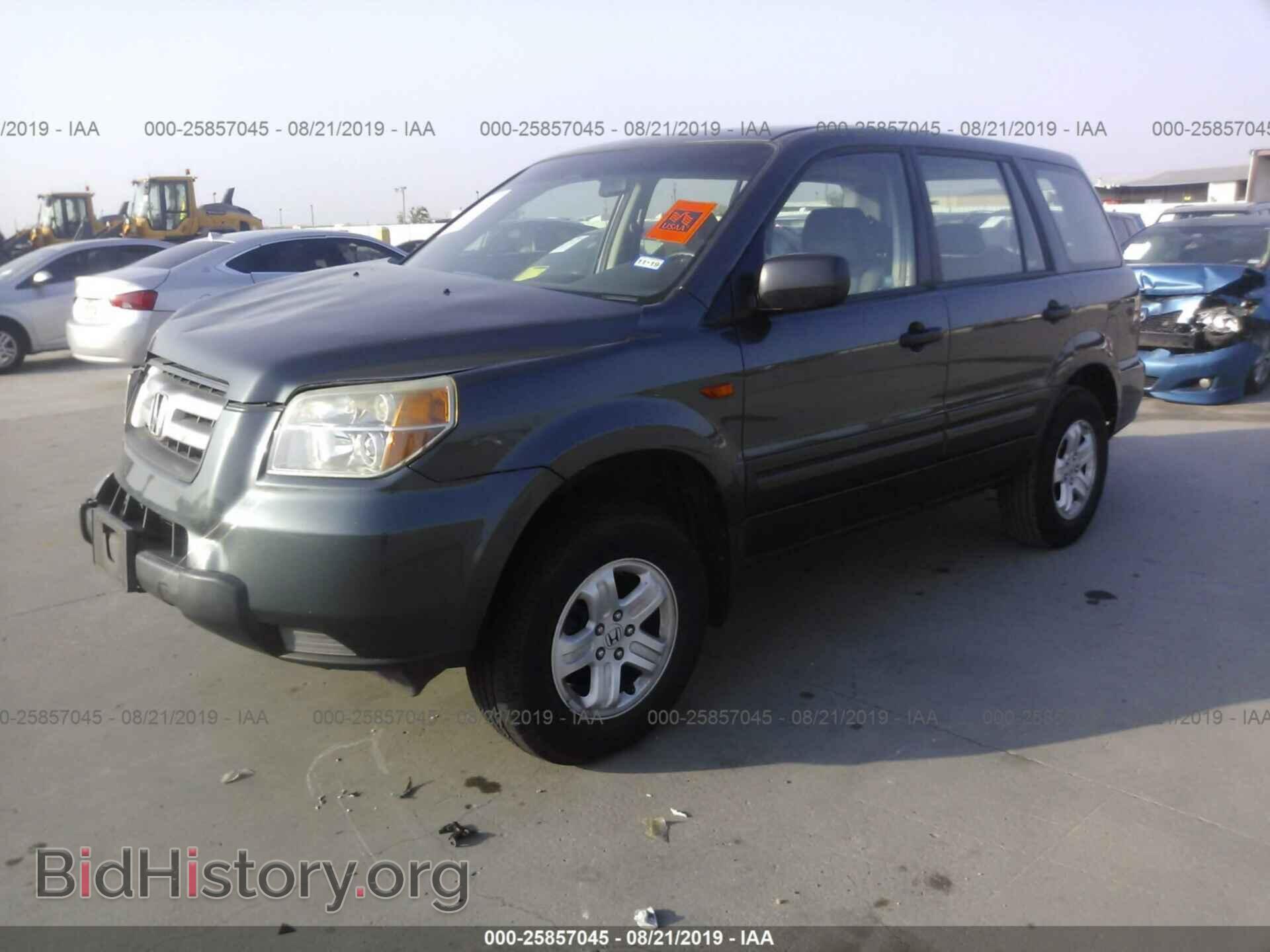 2006 HONDA PILOT - VIN: 5FNYF28156B014531 - Фото 2