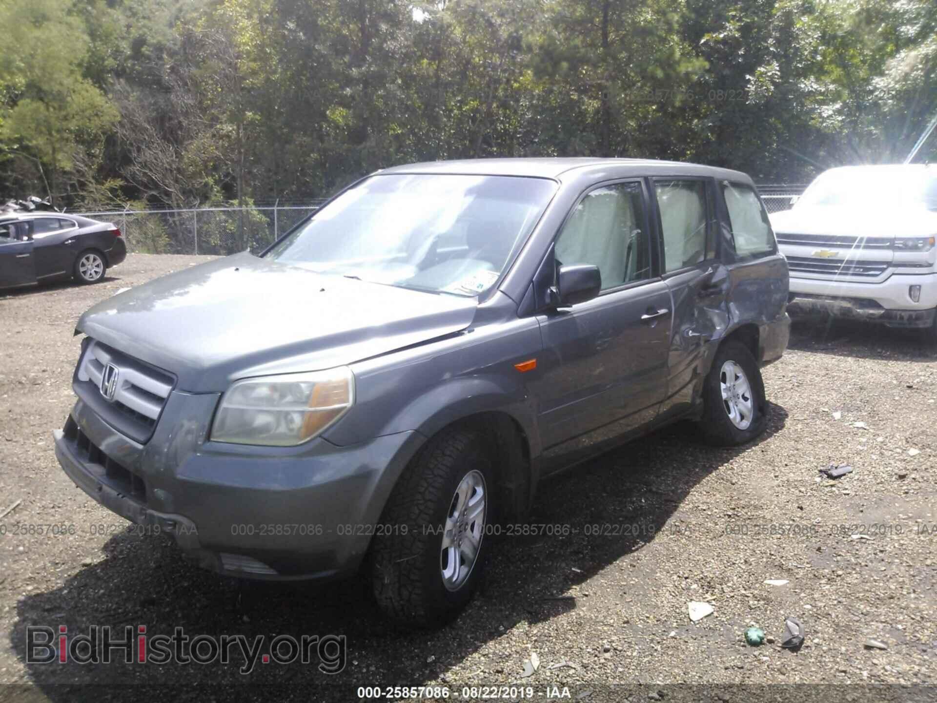 2007 HONDA PILOT - VIN: 5FNYF28177B007114 - Фото 2