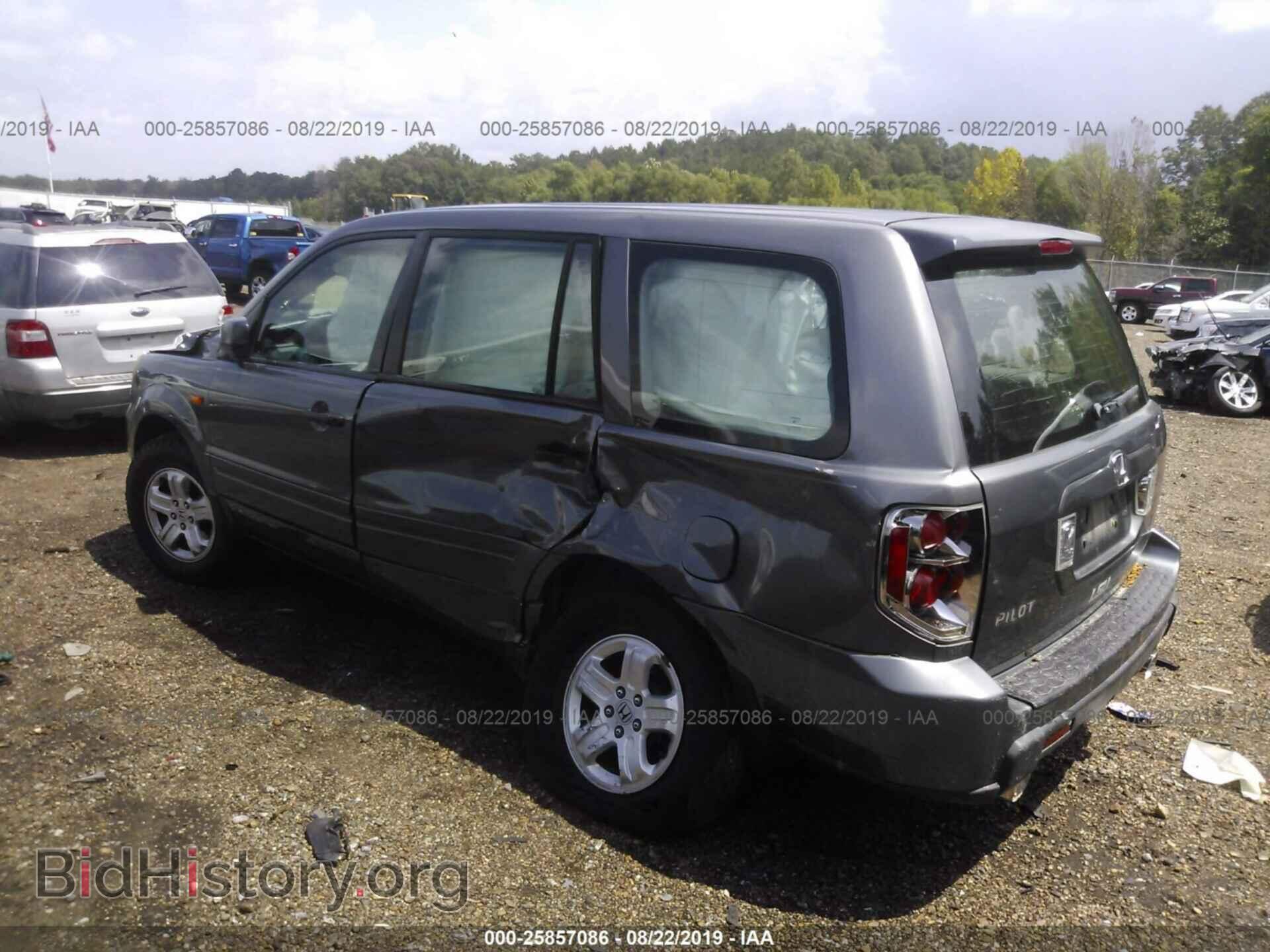 2007 HONDA PILOT - VIN: 5FNYF28177B007114 - Фото 3