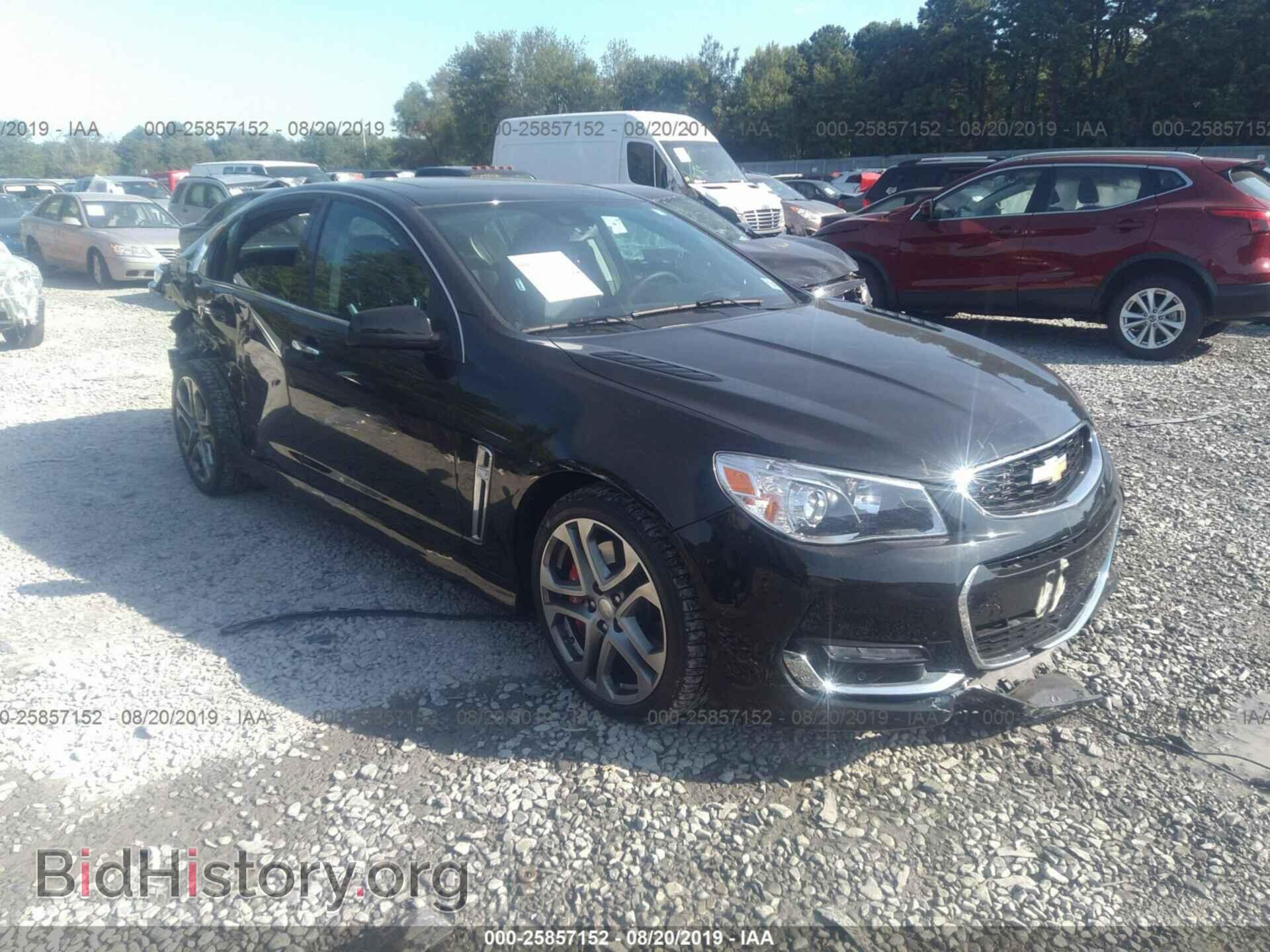 Фотография 6G3F15RW5HL310041 - CHEVROLET SS 2017