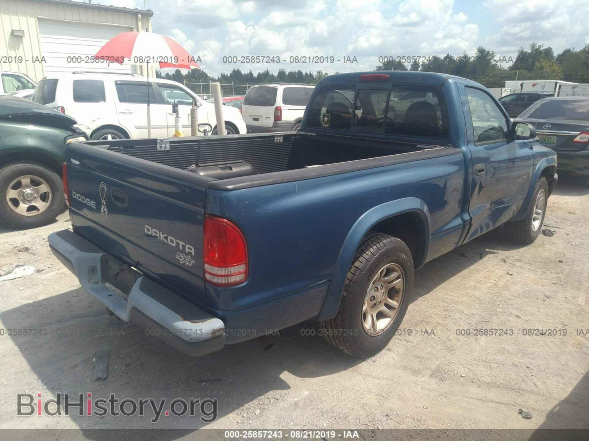 2003 DODGE DAKOTA - VIN: 1D7FL16XX3S366641 - Фото 4