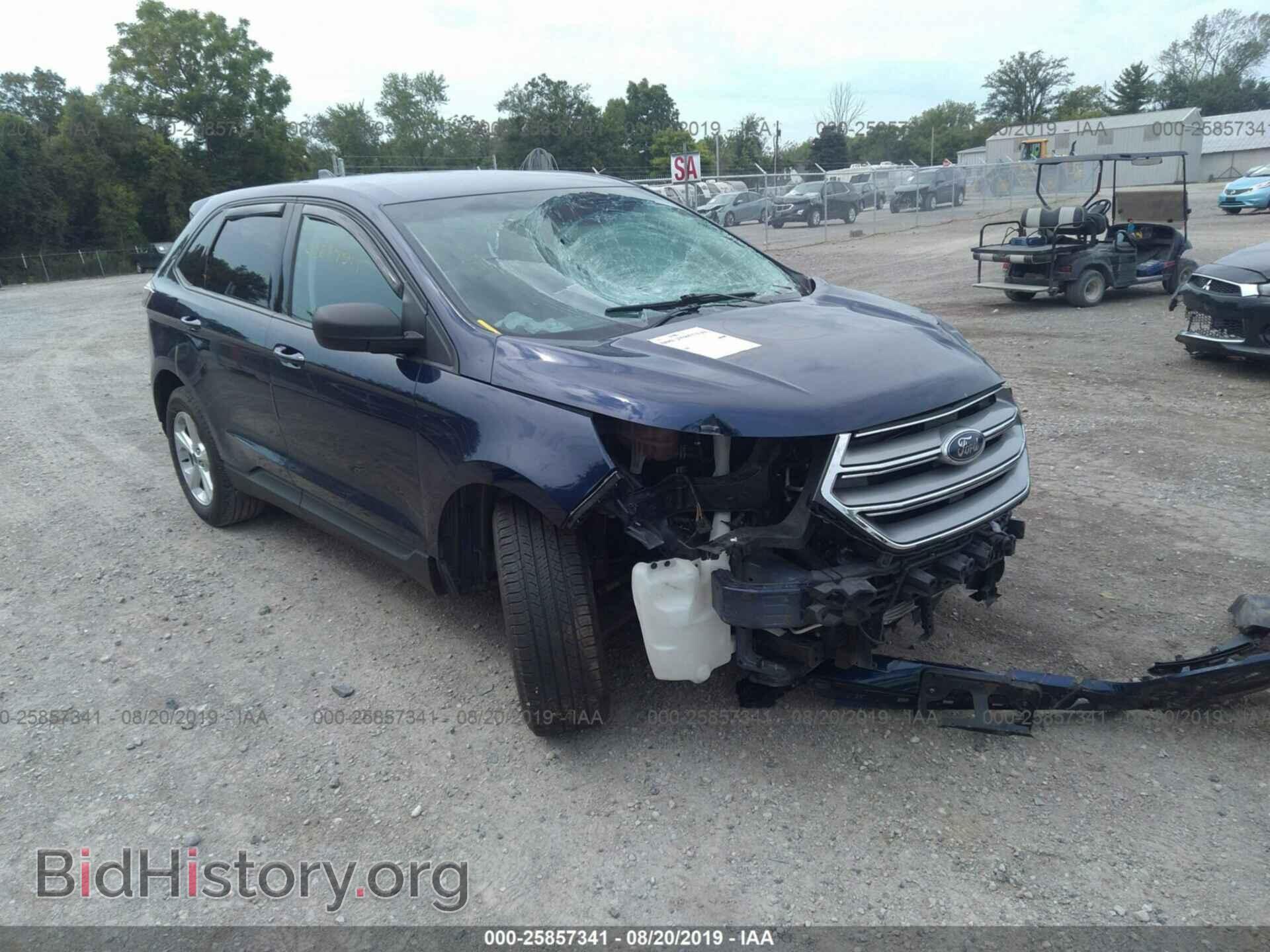 Фотография 2FMPK3G96GBB57230 - FORD EDGE 2016