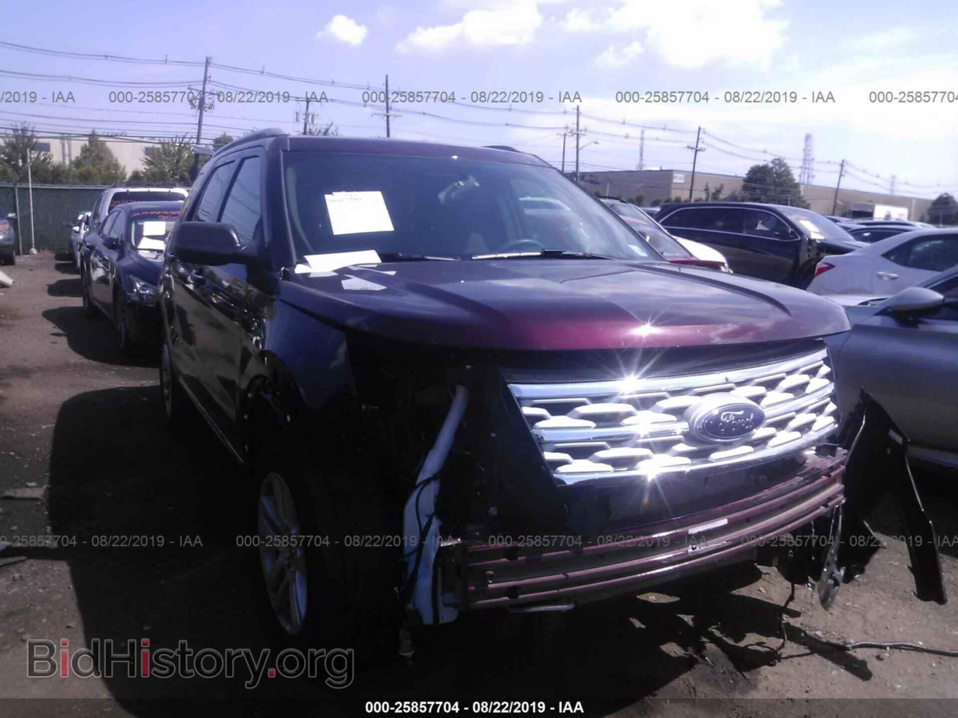 Фотография 1FM5K8D82KGA75044 - FORD EXPLORER 2019