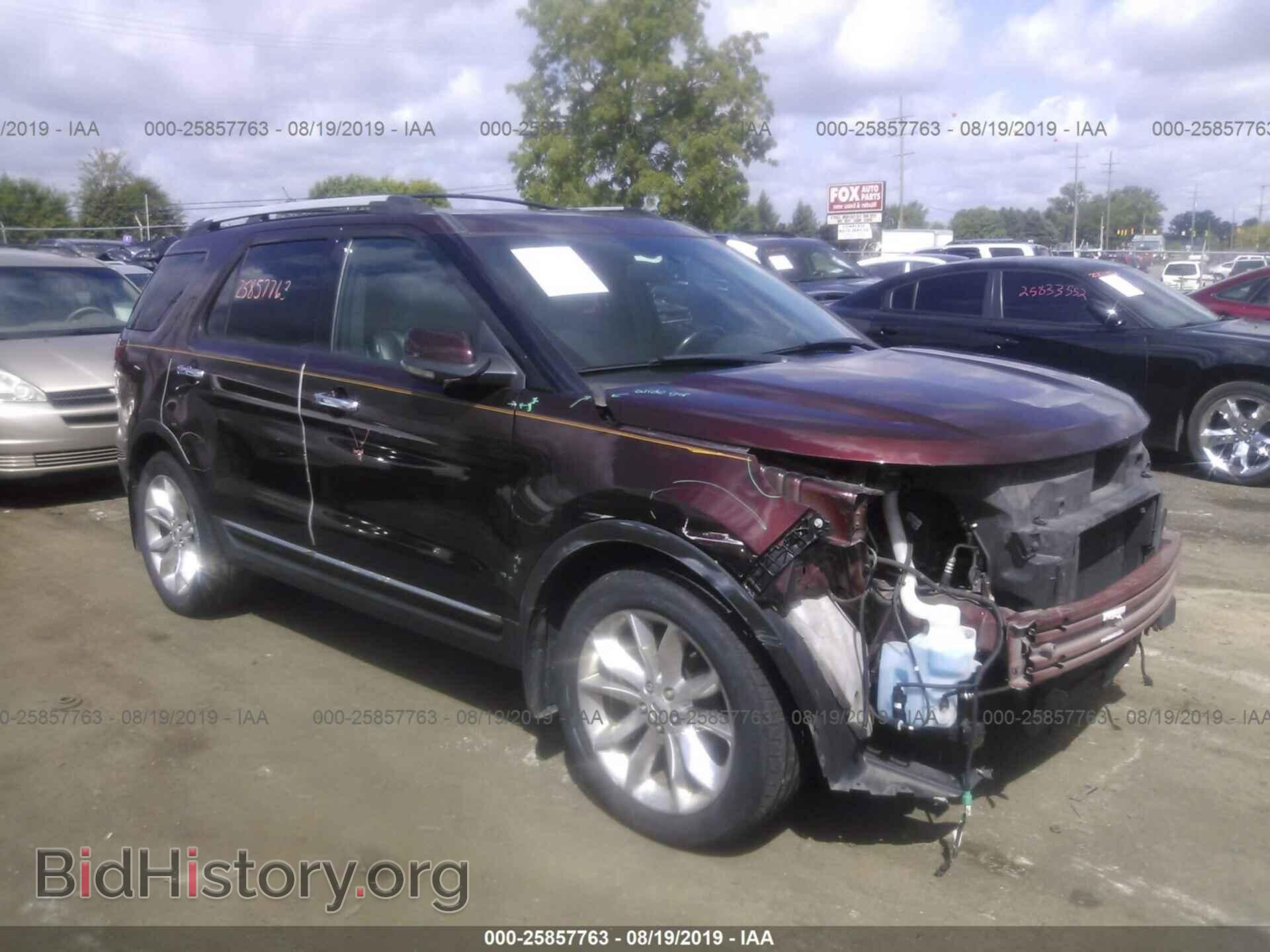 Фотография 1FMHK8F87CGA12520 - FORD EXPLORER 2012