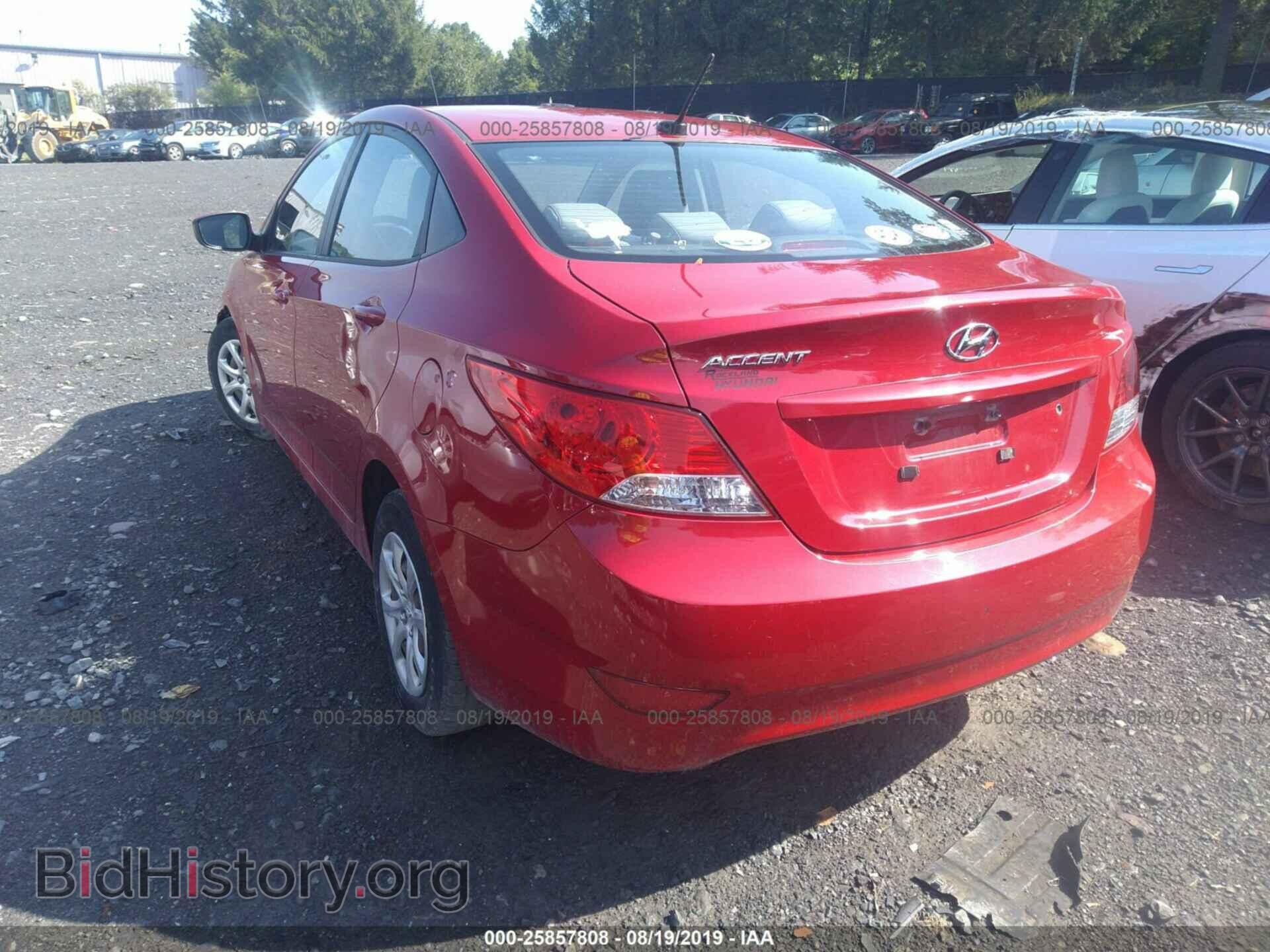 2013 HYUNDAI ACCENT - VIN: KMHCT4AE0DU408465 - Фото 3