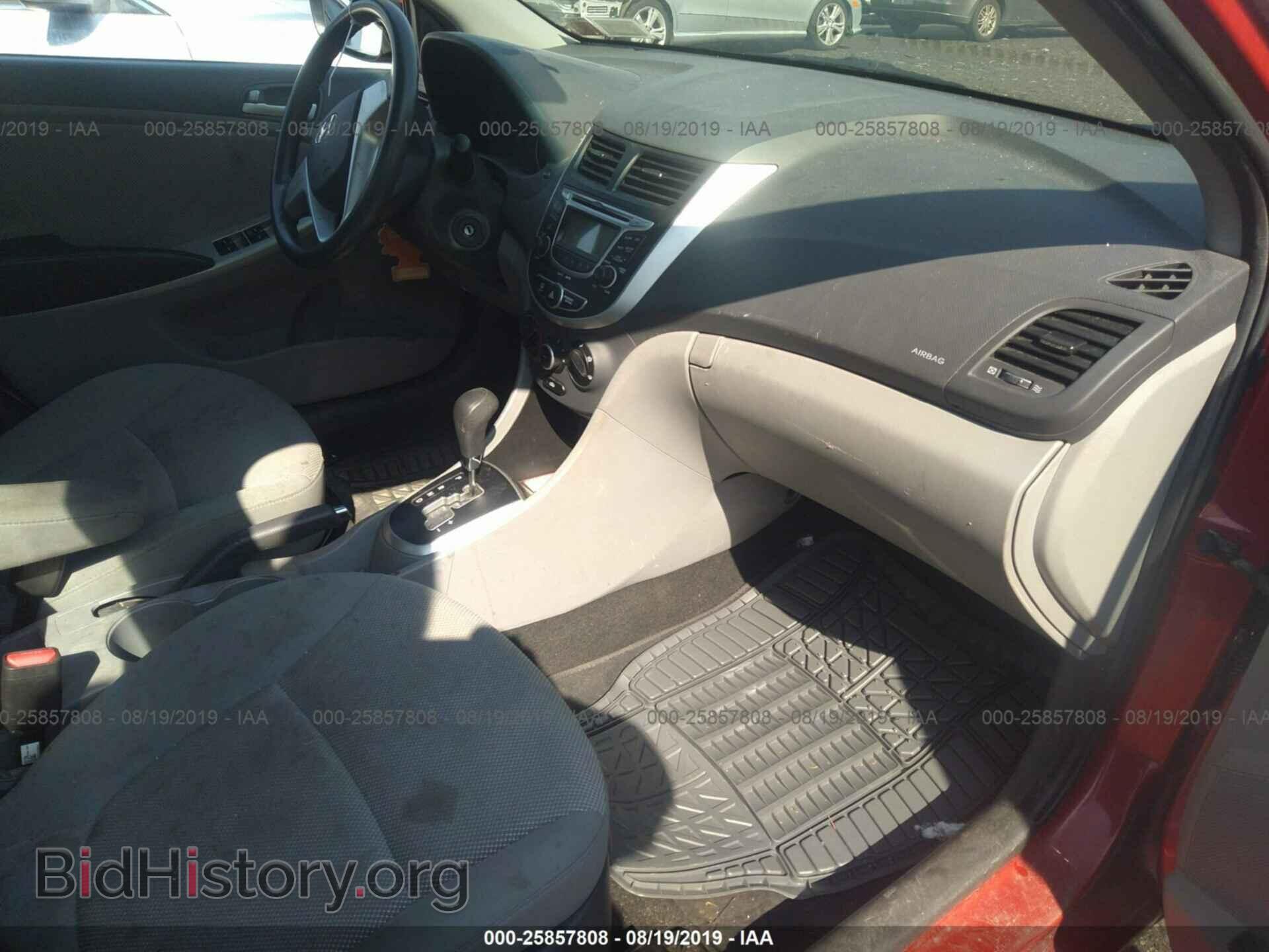 2013 HYUNDAI ACCENT - VIN: KMHCT4AE0DU408465 - Фото 5