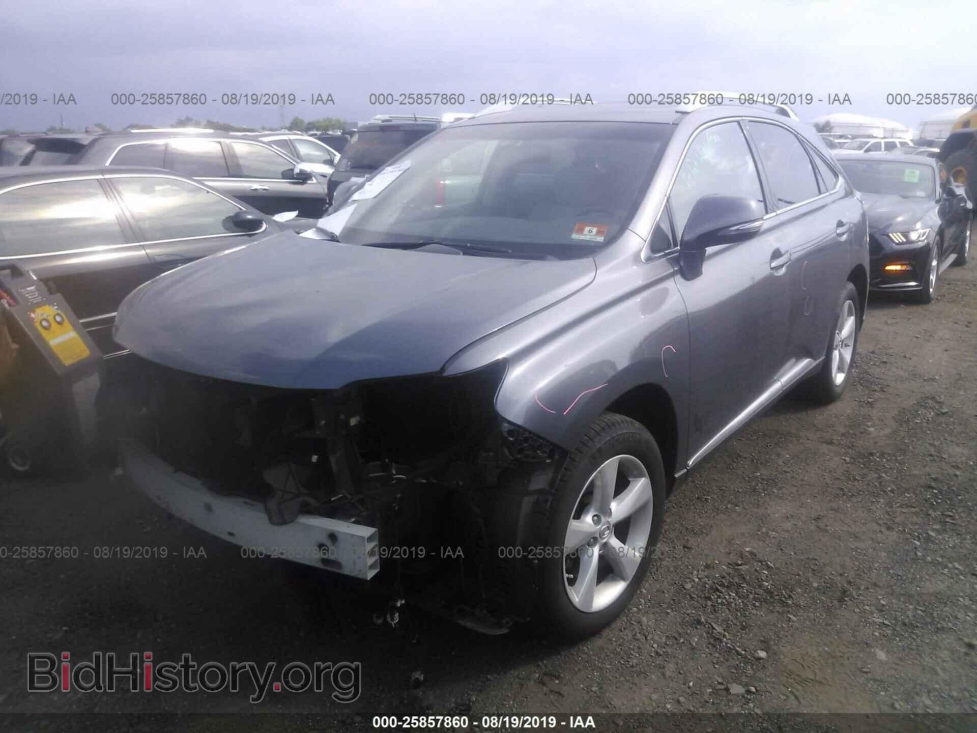 2013 LEXUS RX - VIN: 2T2BK1BA0DC211236 - Фото 2